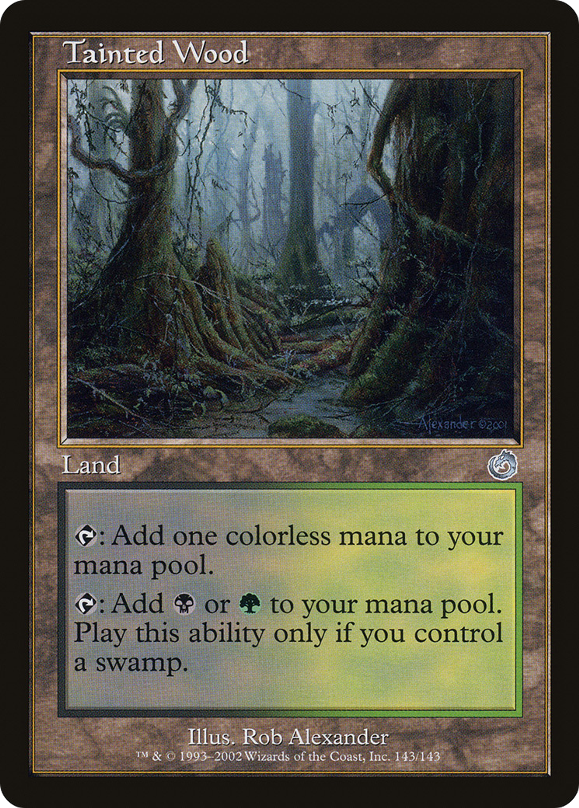 Tainted Wood — Torment — Magic: The Gathering