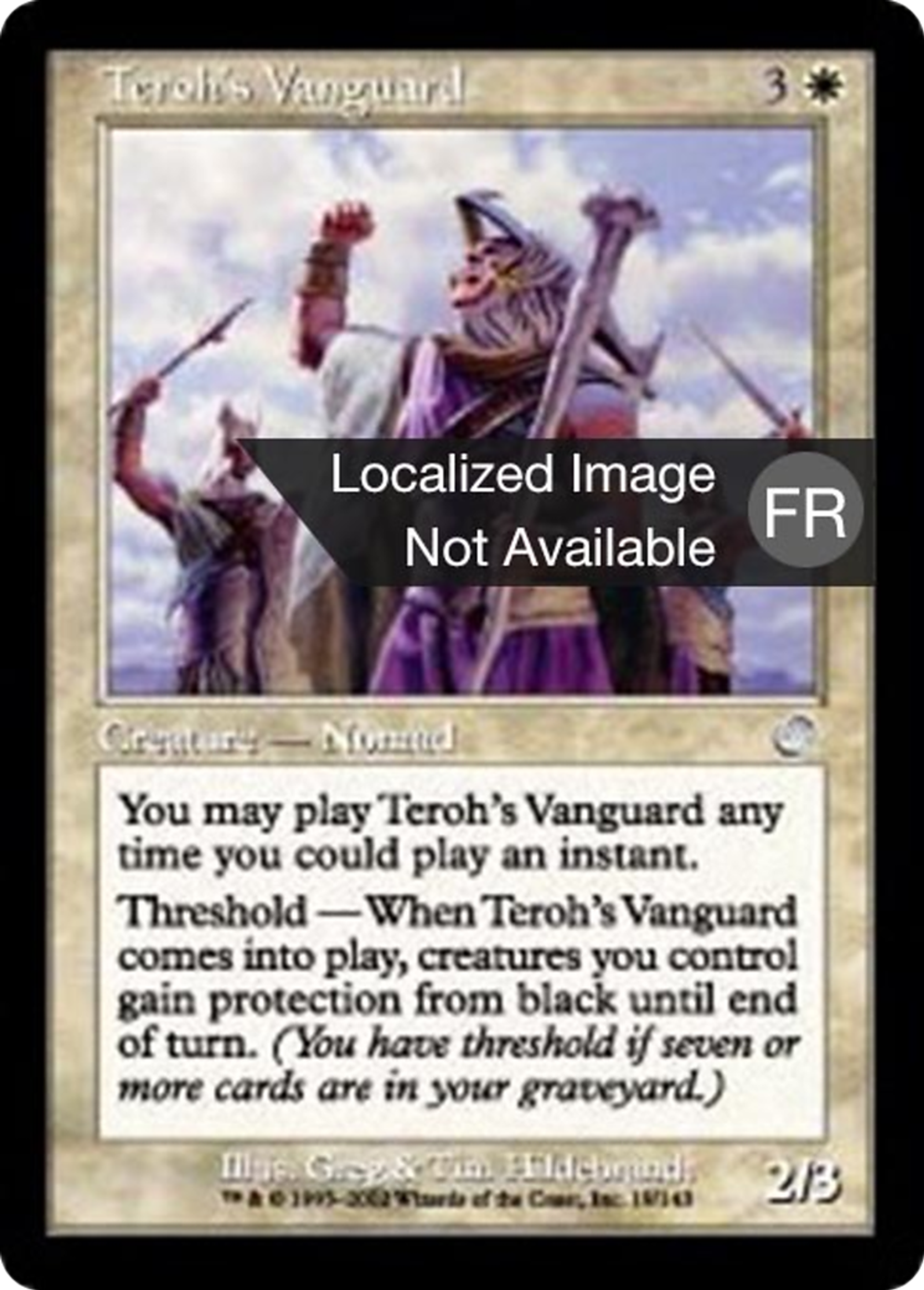 Avant-garde de Téroh — Torment — Magic: The Gathering