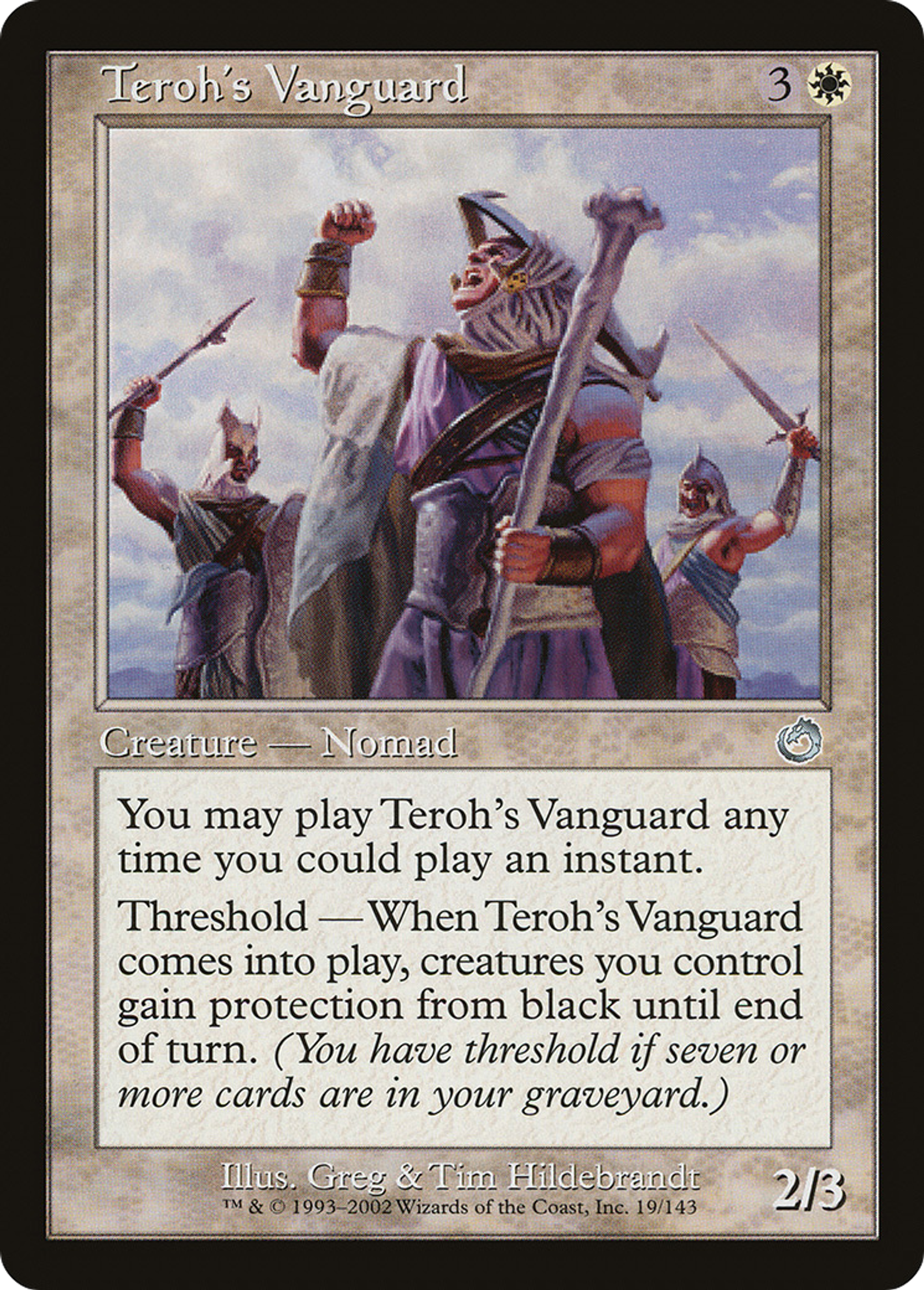Avant-garde de Téroh — Torment — Magic: The Gathering