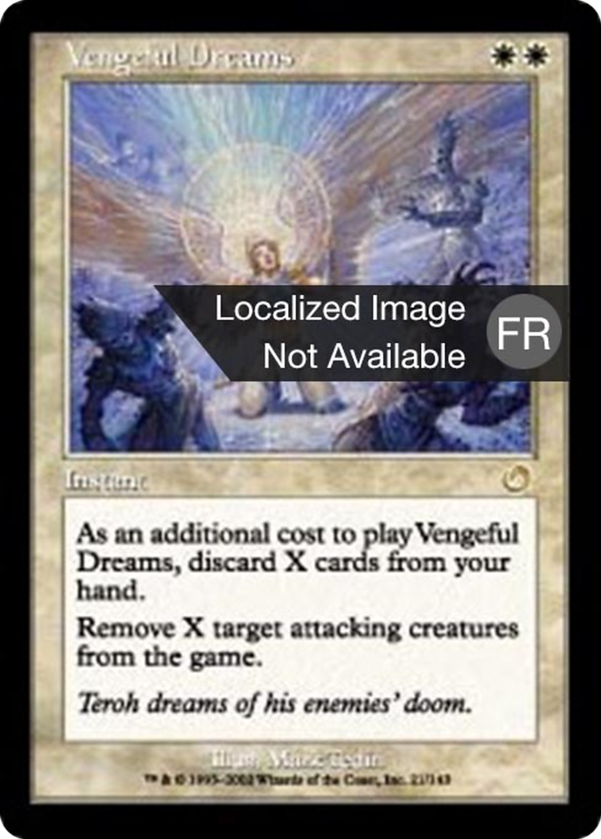 Rêves vengeurs — Torment — Magic: The Gathering