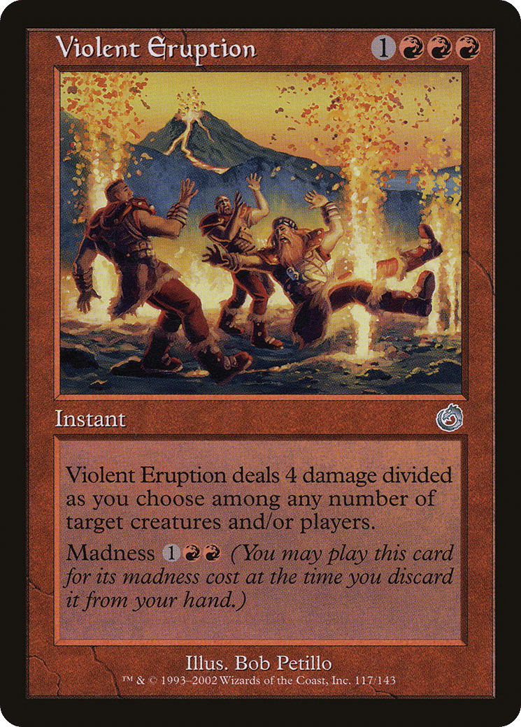Violent Eruption — Torment — Magic: The Gathering