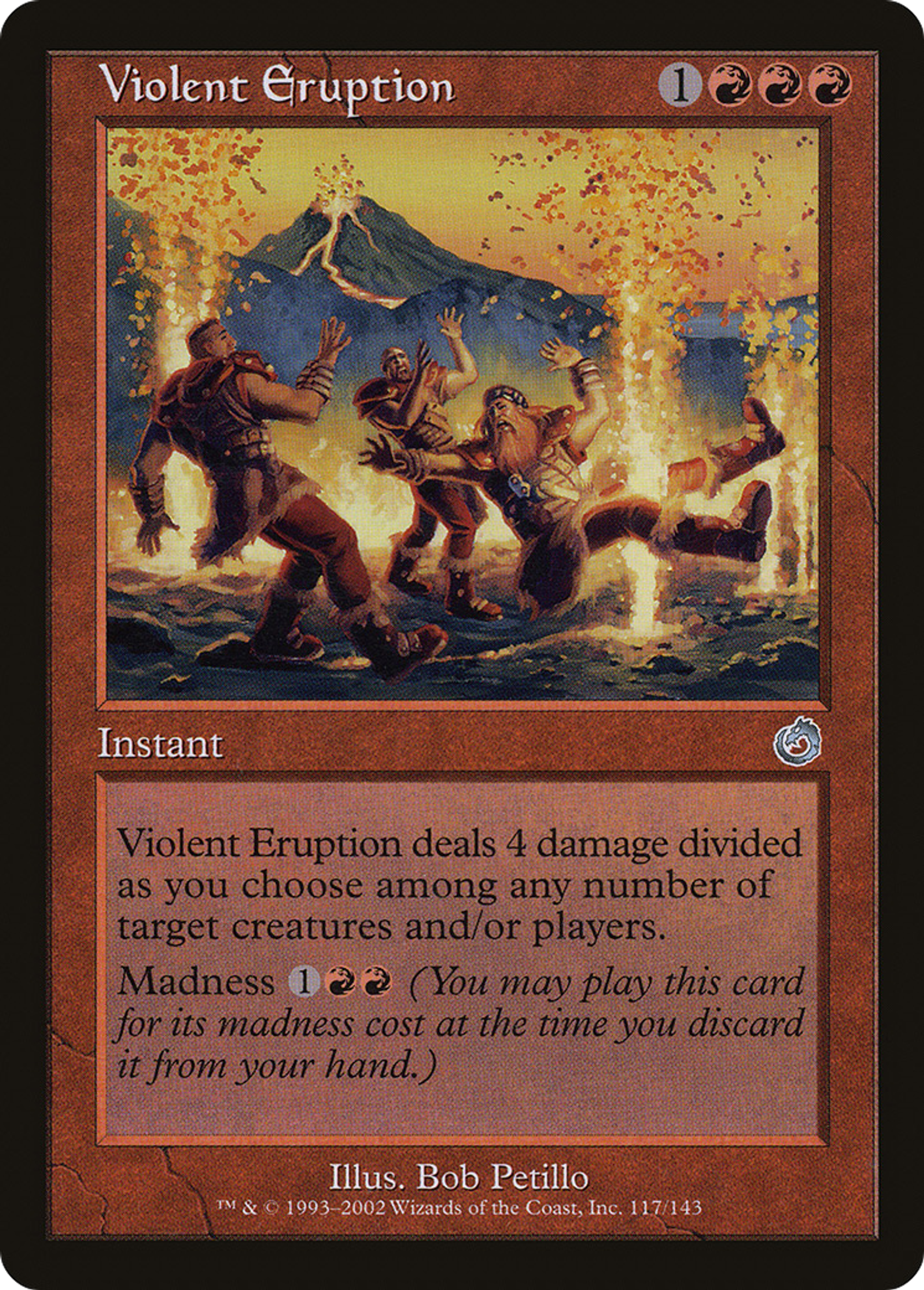 Violent Eruption — Torment — Magic: The Gathering