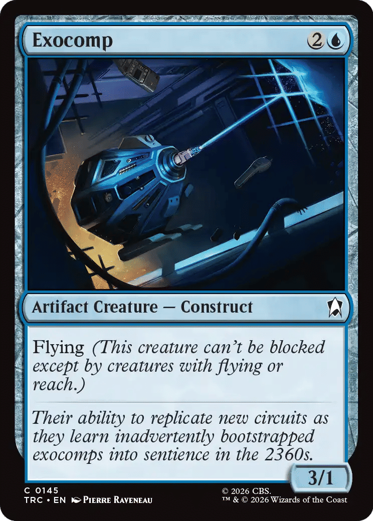 Exocomp — Star Trek Commander — Magic: The Gathering