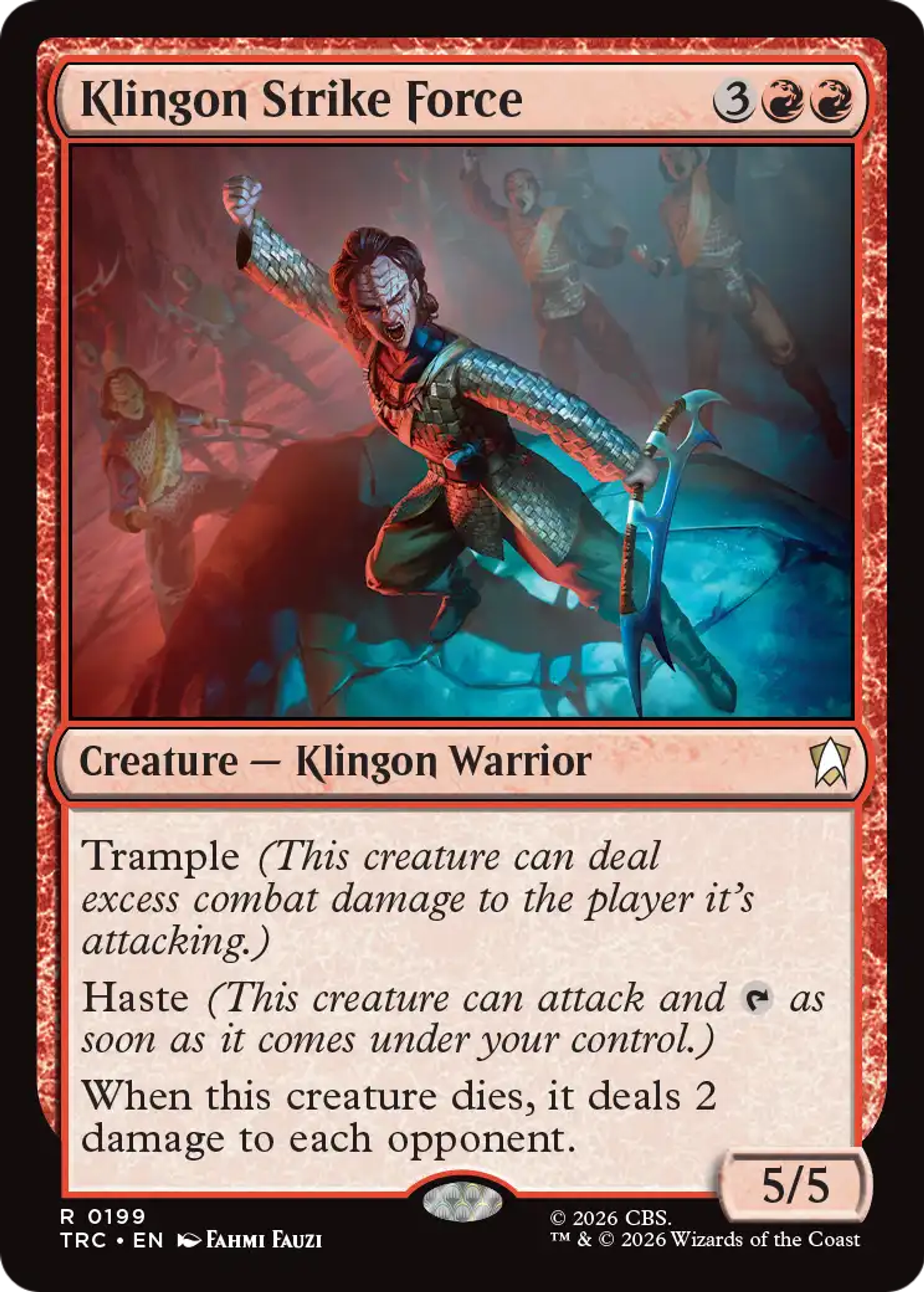 Klingon Strike Force — Star Trek Commander — Magic: The Gathering