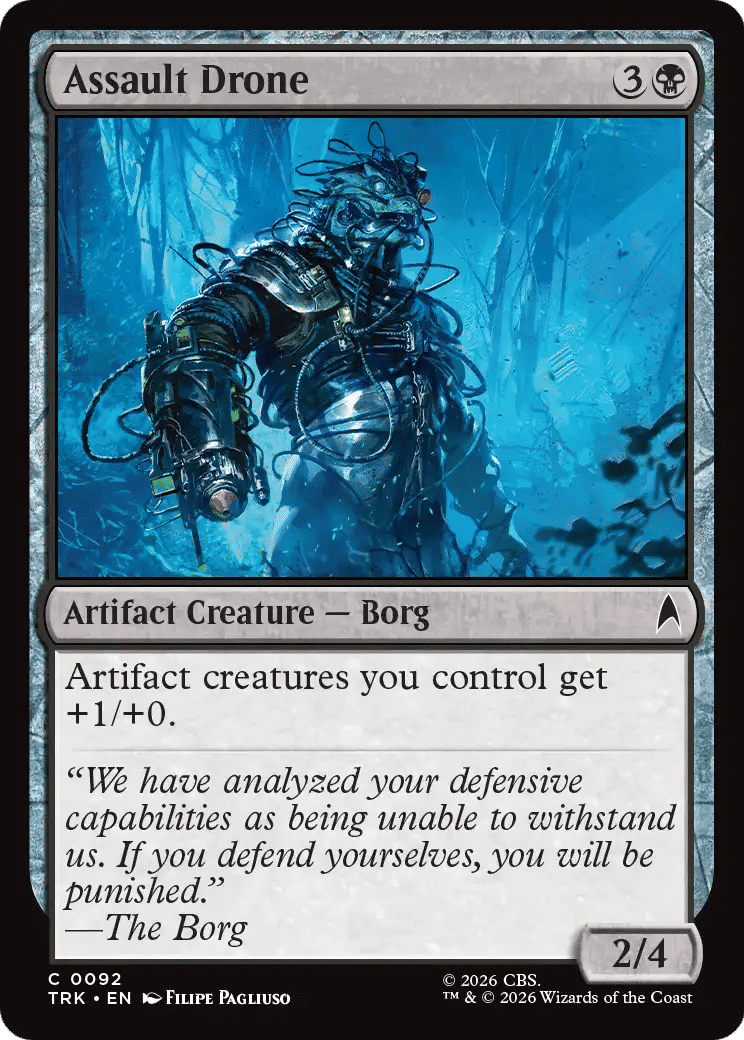 Assault Drone — Star Trek — Magic: The Gathering