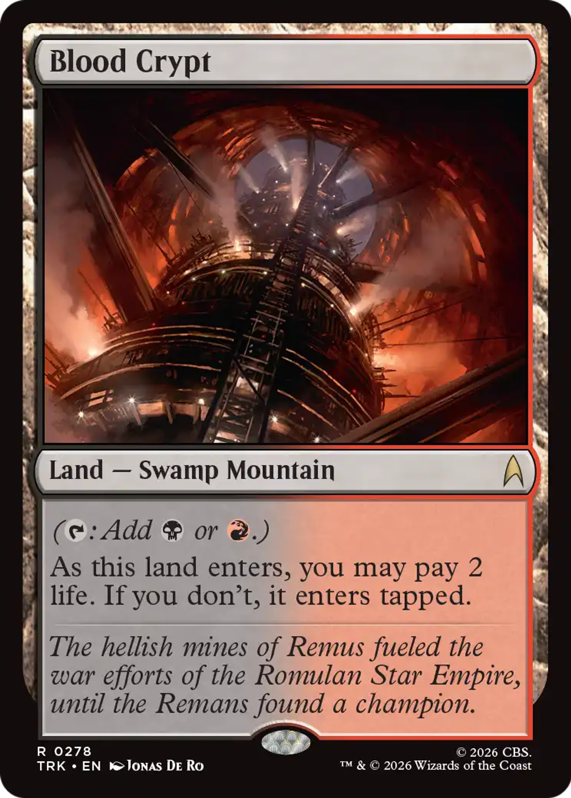 Blood Crypt — Star Trek — Magic: The Gathering