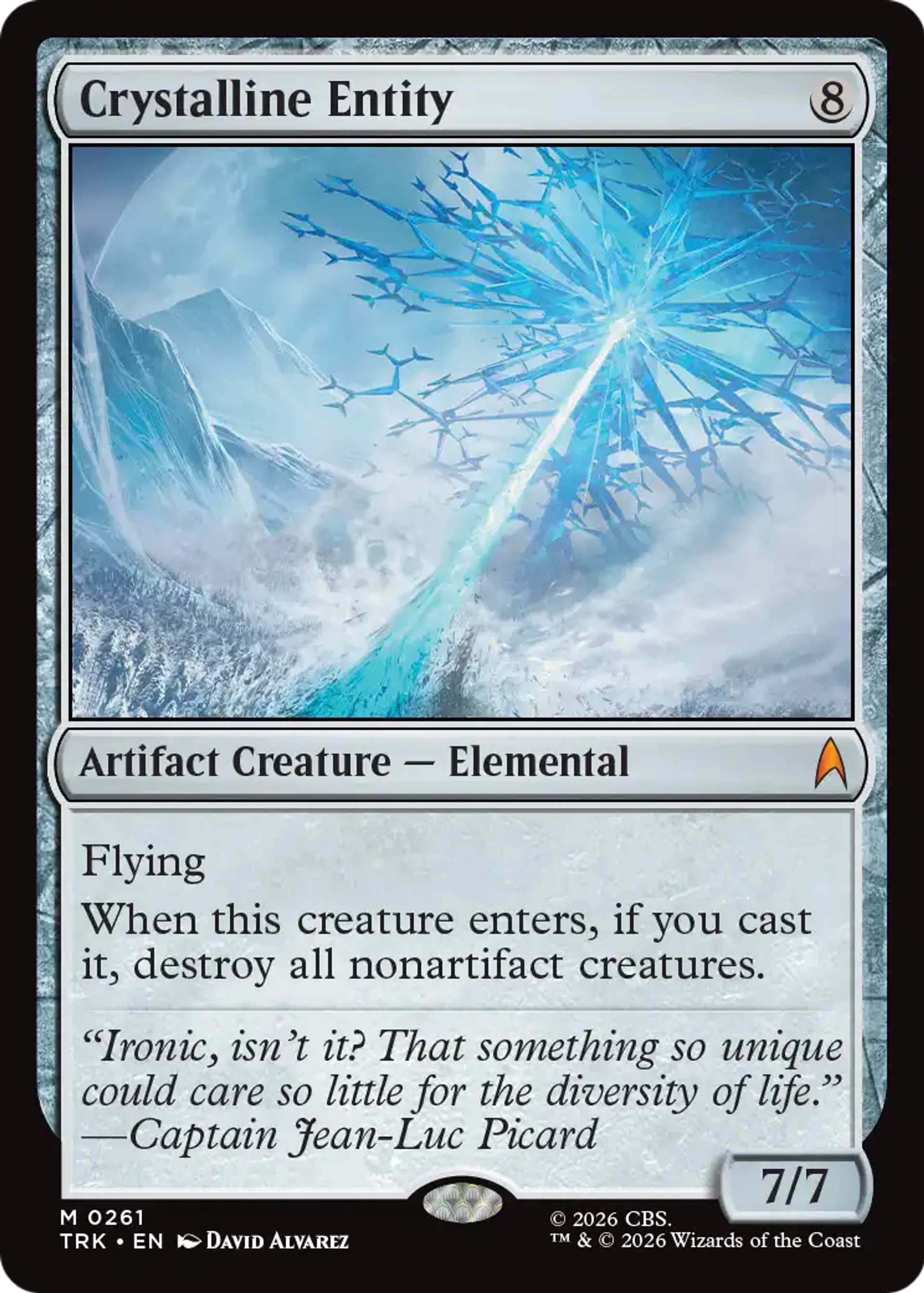 Crystalline Entity — Star Trek — Magic: The Gathering