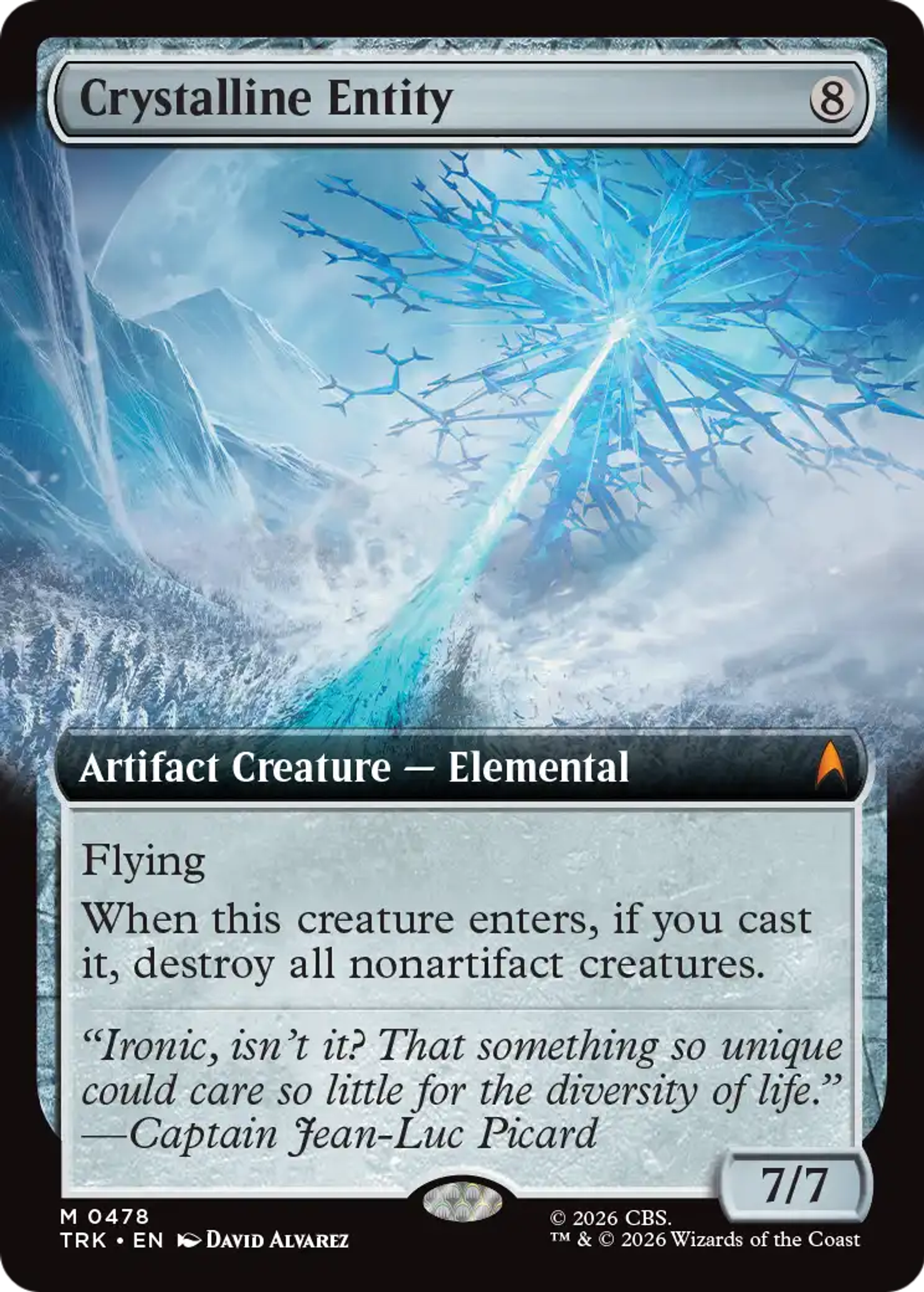 Crystalline Entity — Star Trek — Magic: The Gathering
