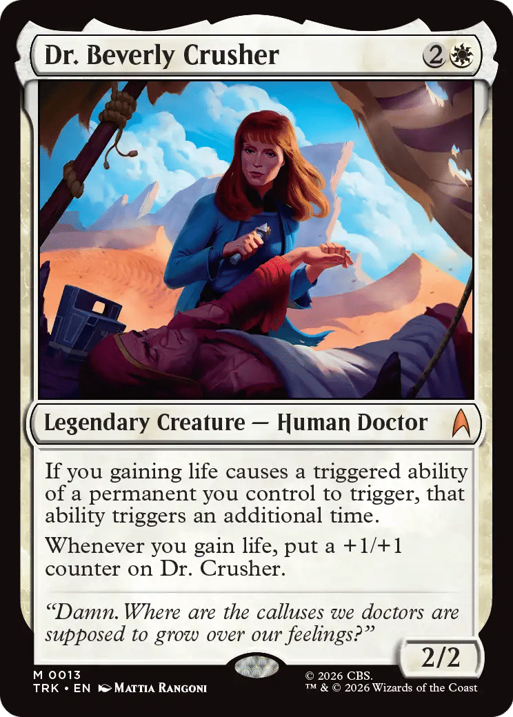 Dr. Beverly Crusher — Star Trek — Magic: The Gathering