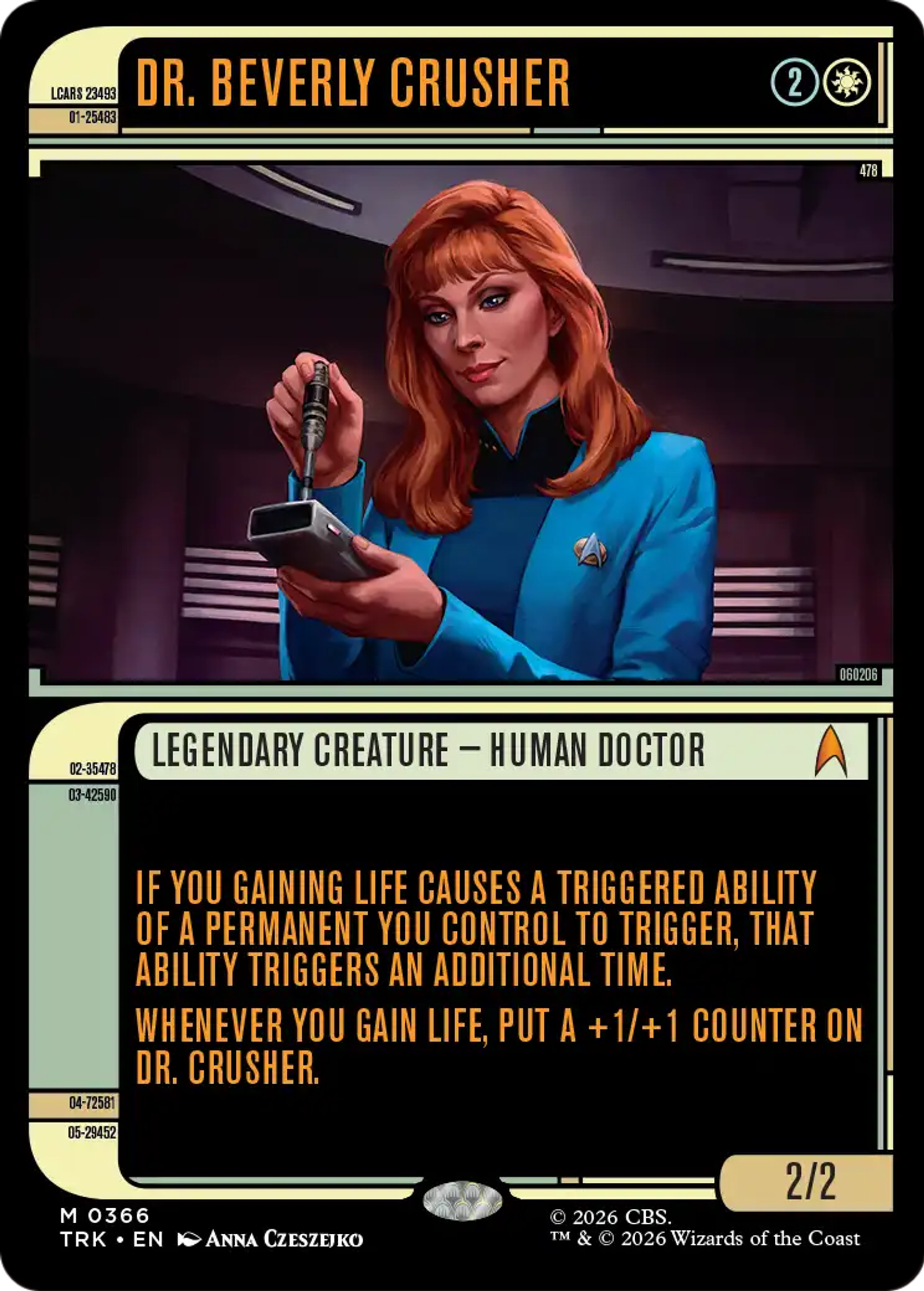 Dr. Beverly Crusher — Star Trek — Magic: The Gathering