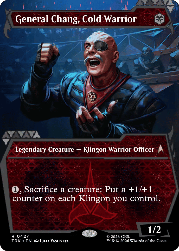 General Chang, Cold Warrior — Star Trek — Magic: The Gathering