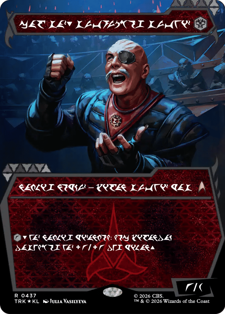 General Chang, Cold Warrior — Star Trek — Magic: The Gathering