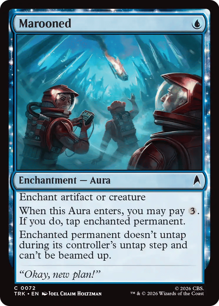 Marooned — Star Trek — Magic: The Gathering
