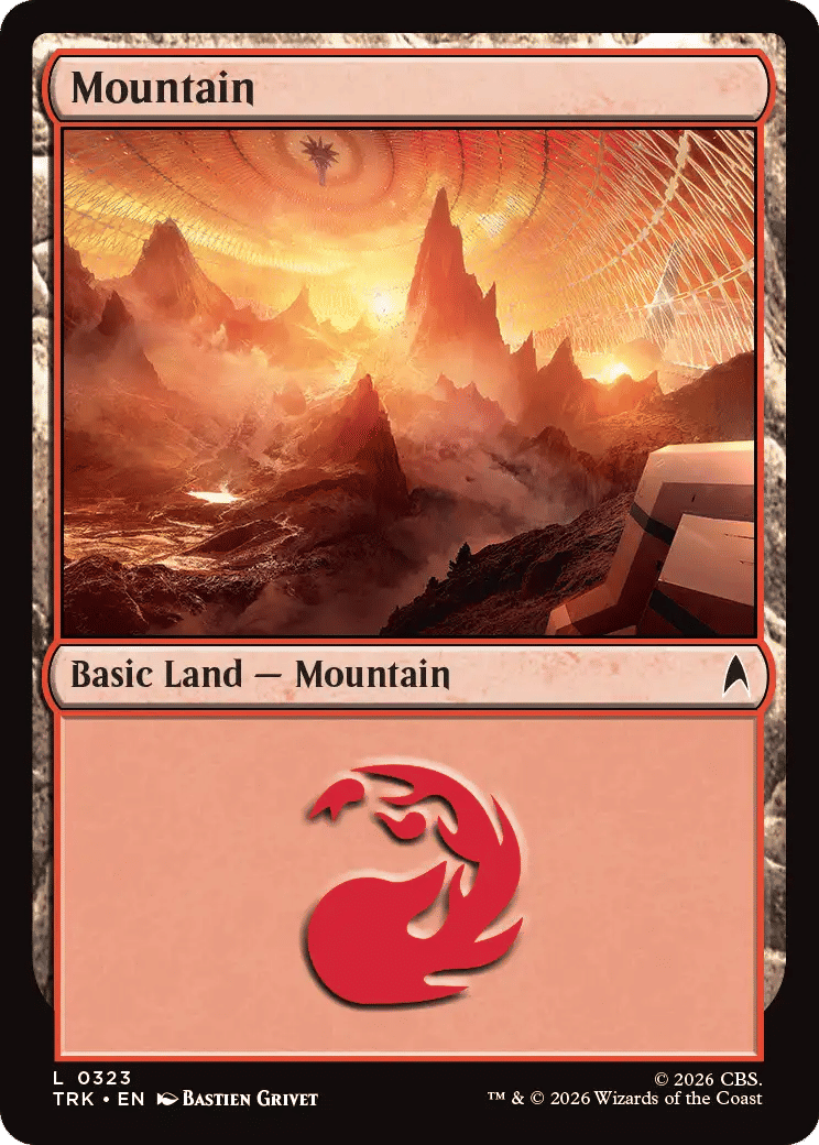 Mountain — Star Trek — Magic: The Gathering