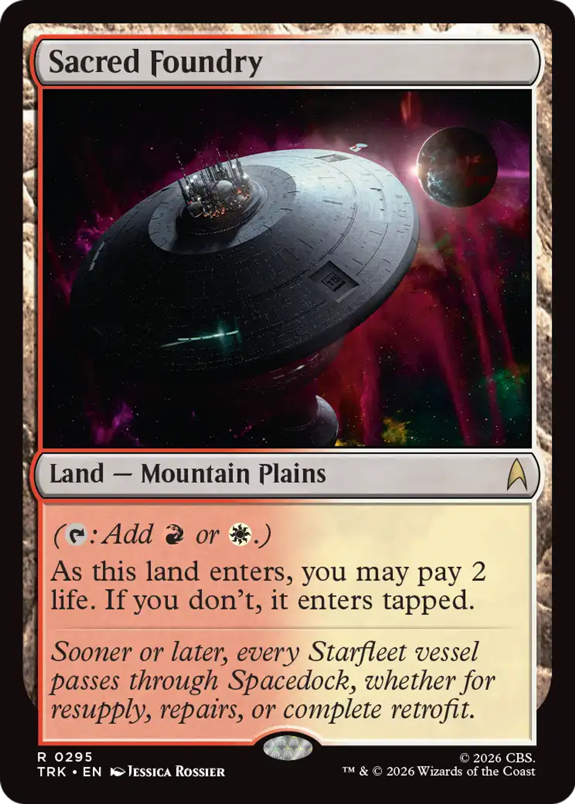 Sacred Foundry — Star Trek — Magic: The Gathering