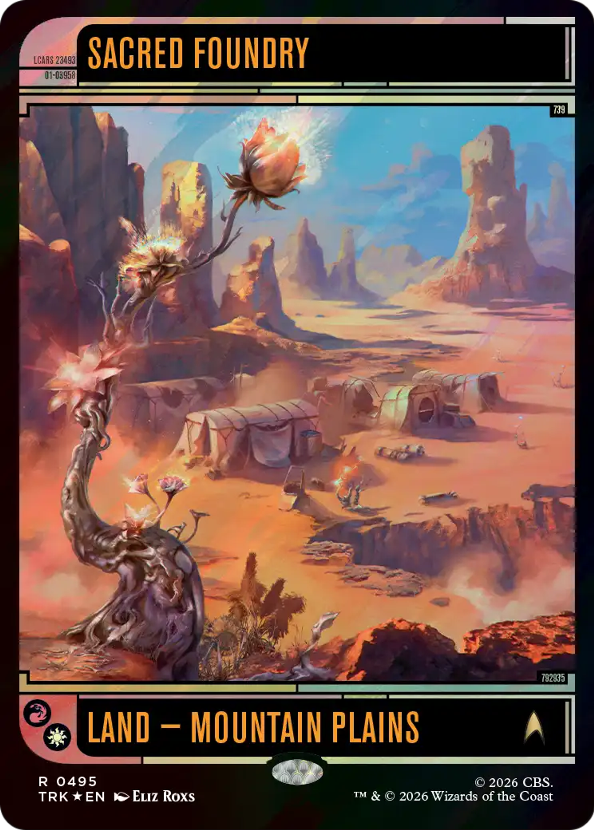 Sacred Foundry — Star Trek — Magic: The Gathering