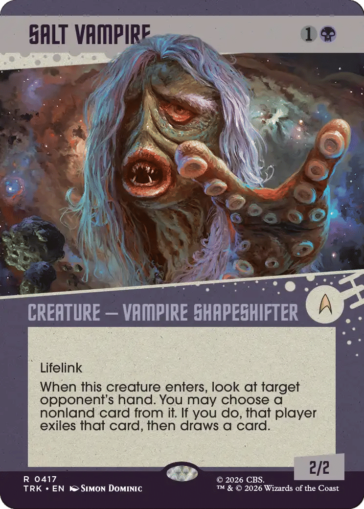 Salt Vampire — Star Trek — Magic: The Gathering