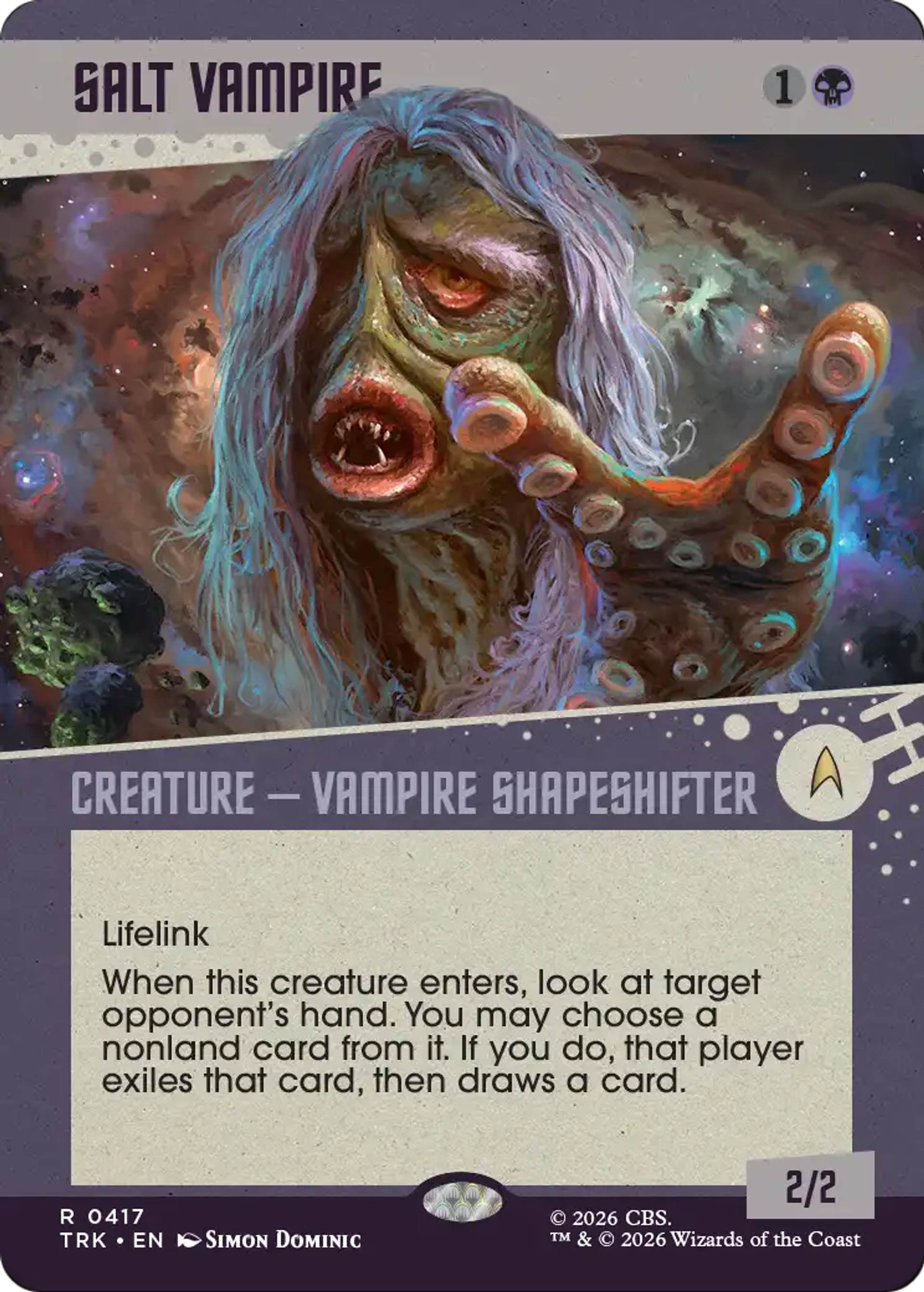 Salt Vampire — Star Trek — Magic: The Gathering