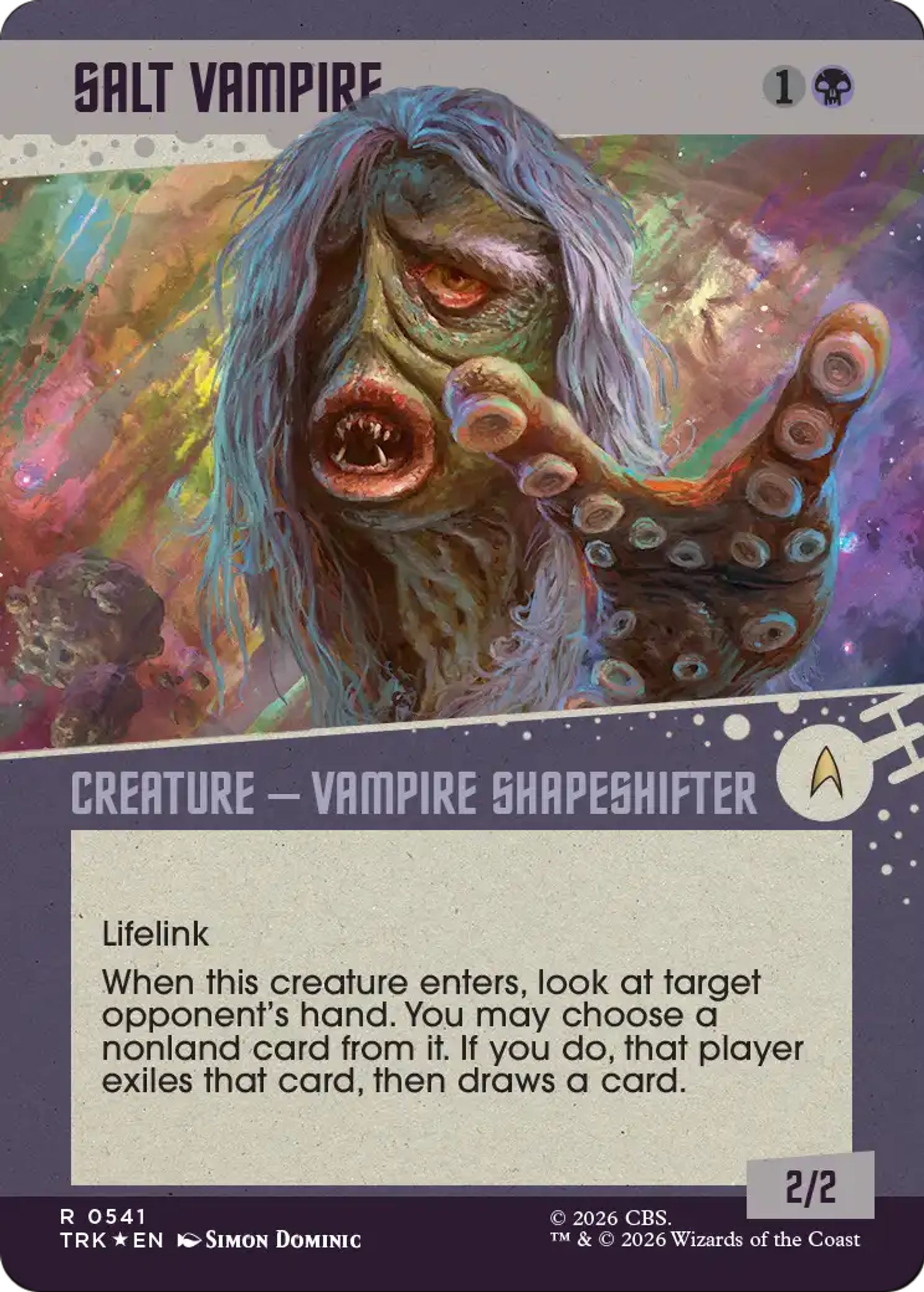 Salt Vampire — Star Trek — Magic: The Gathering