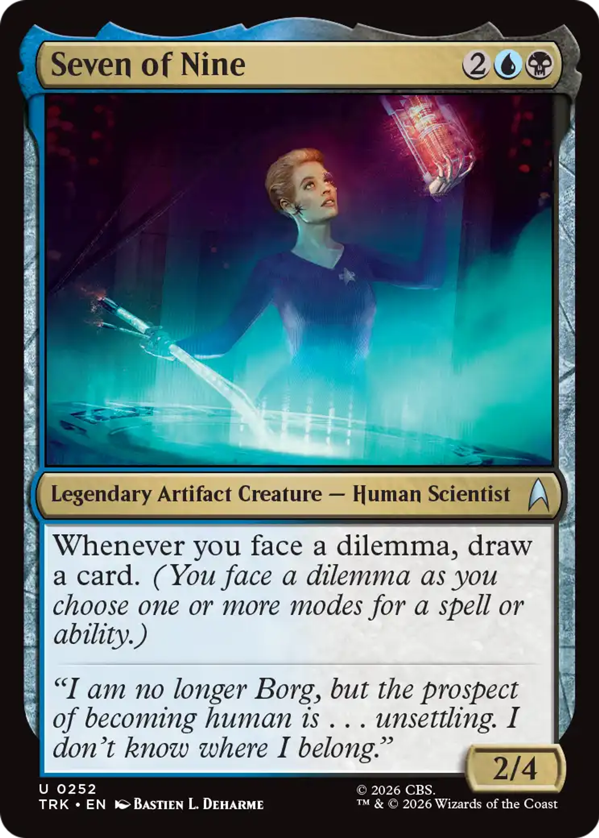 Seven of Nine — Star Trek — Magic: The Gathering