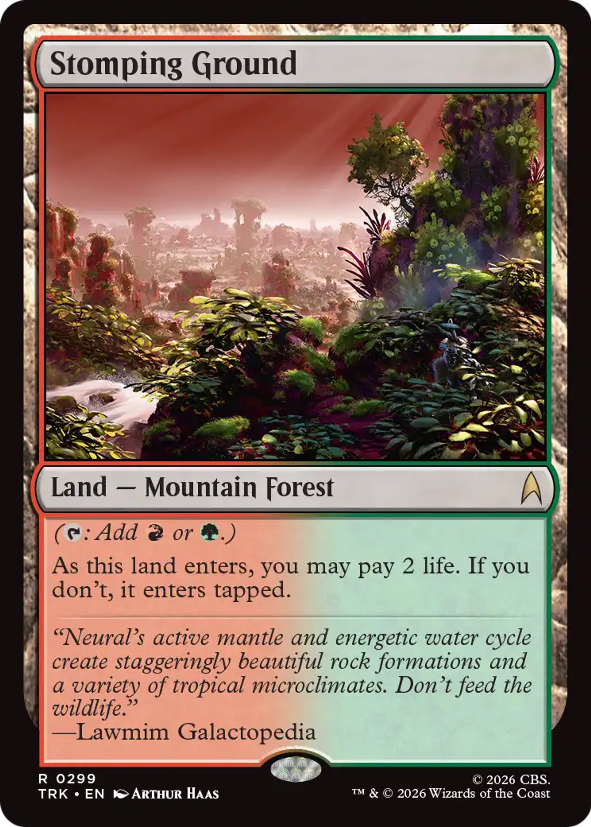 Stomping Ground — Star Trek — Magic: The Gathering