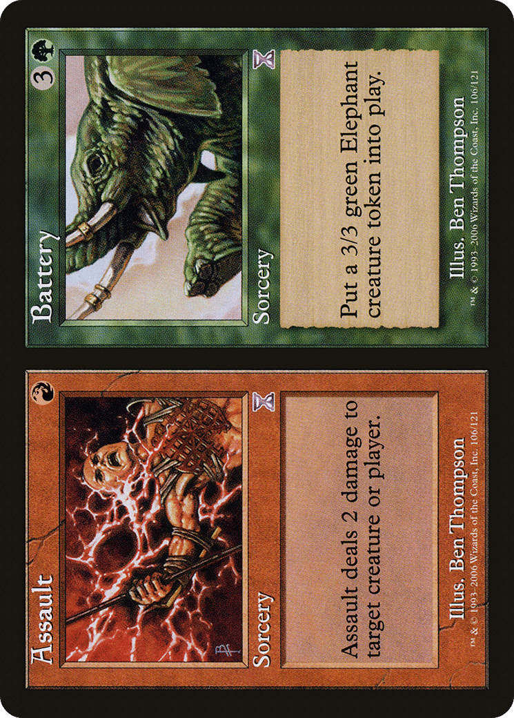 Assault // Battery — Time Spiral Timeshifted — Magic: The Gathering