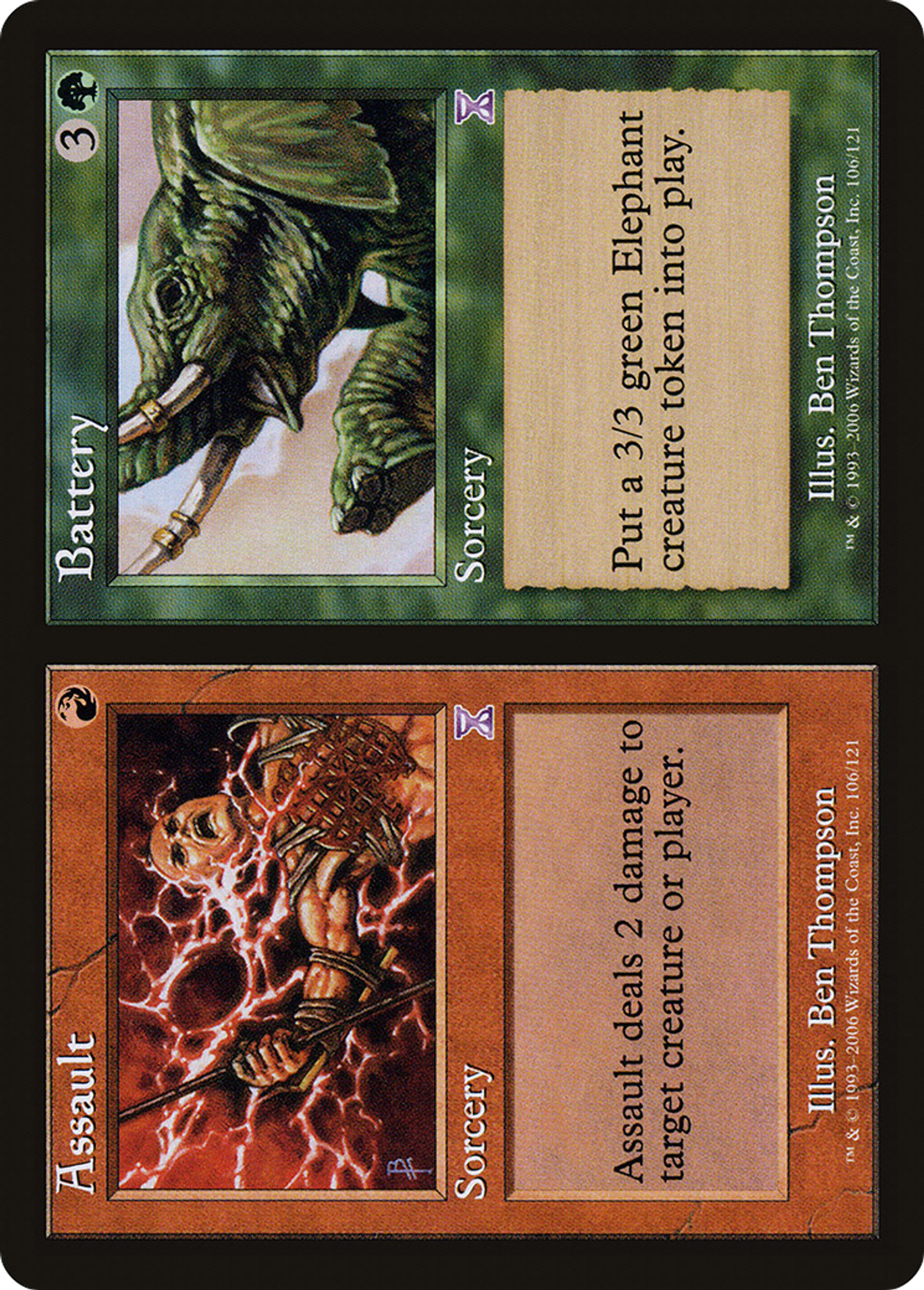 Assault // Battery — Time Spiral Timeshifted — Magic: The Gathering