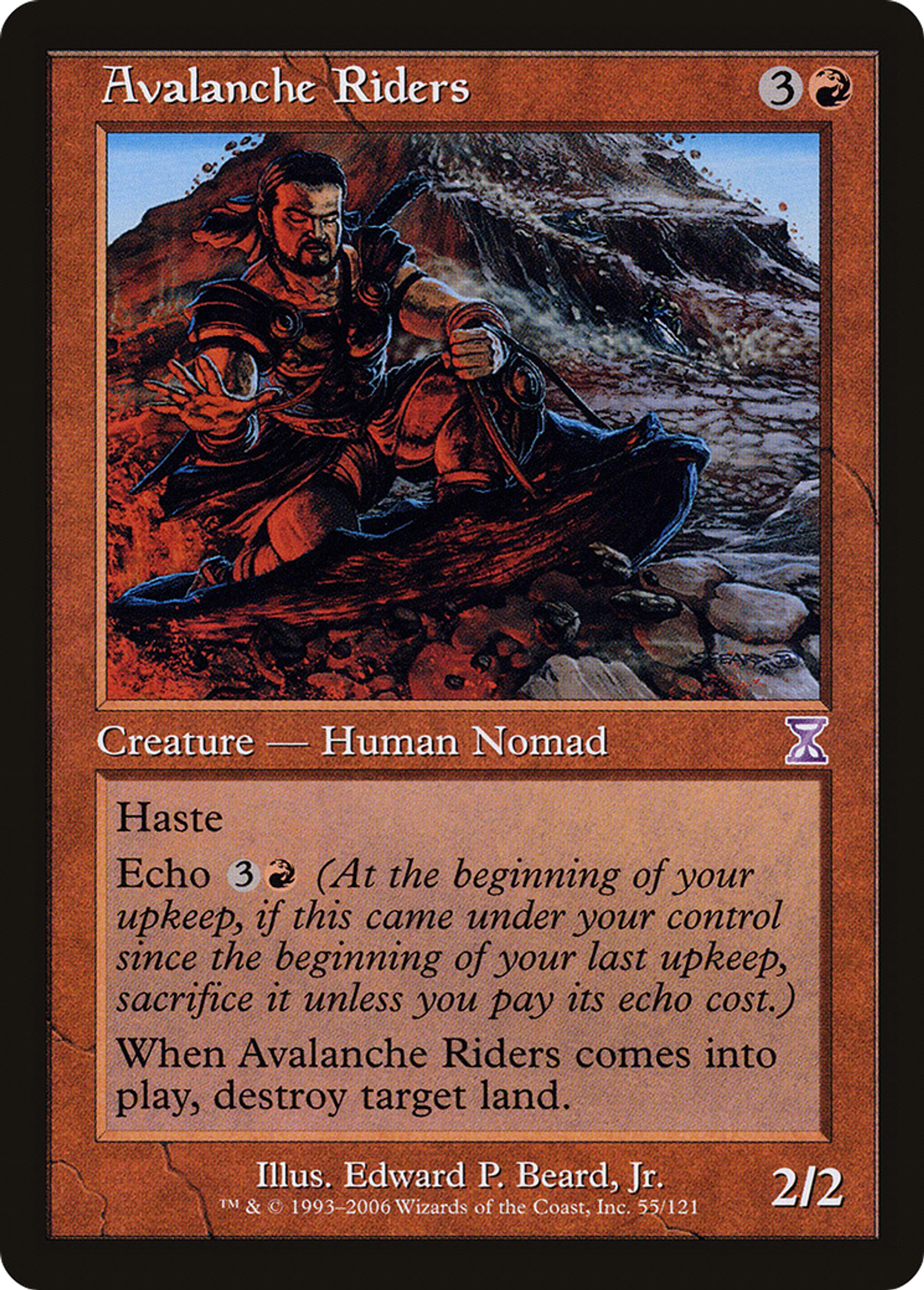 Avalanche Riders — Time Spiral Timeshifted — Magic: The Gathering