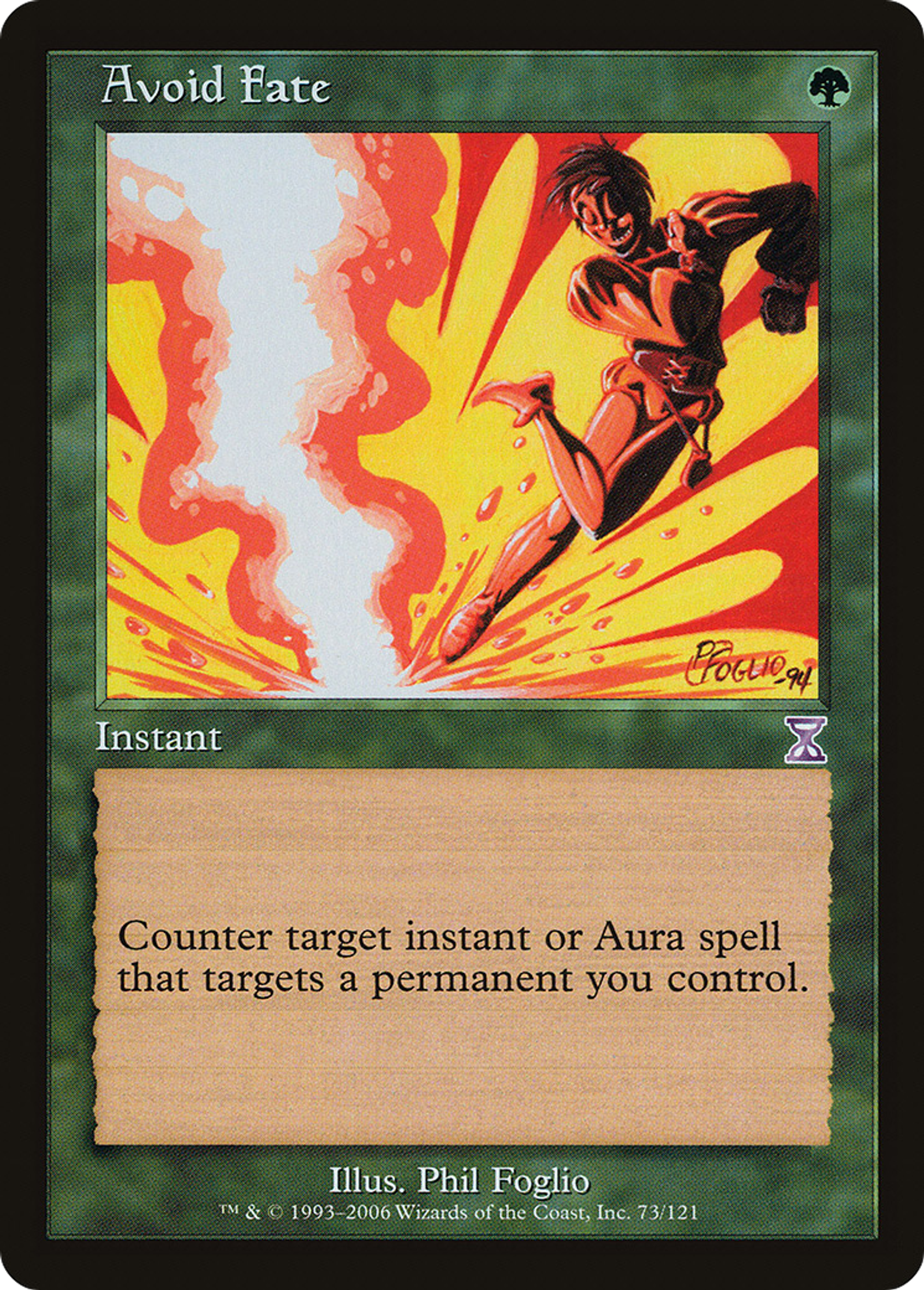 Avoid Fate — Time Spiral Timeshifted — Magic: The Gathering