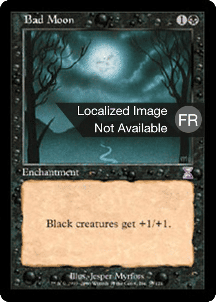 Lune blafarde — Time Spiral Timeshifted — Magic: The Gathering