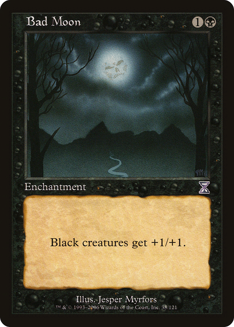Bad Moon — Time Spiral Timeshifted — Magic: The Gathering