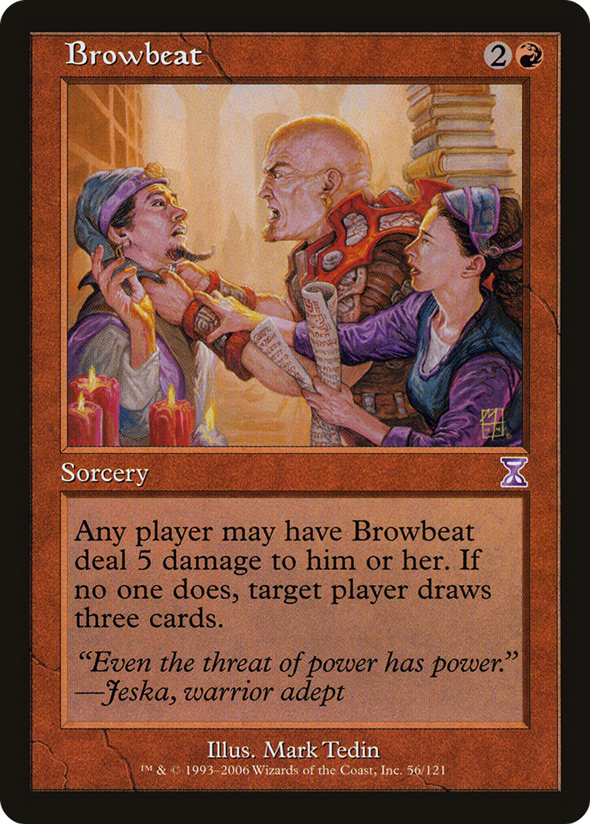 Browbeat — Time Spiral Timeshifted — Magic: The Gathering