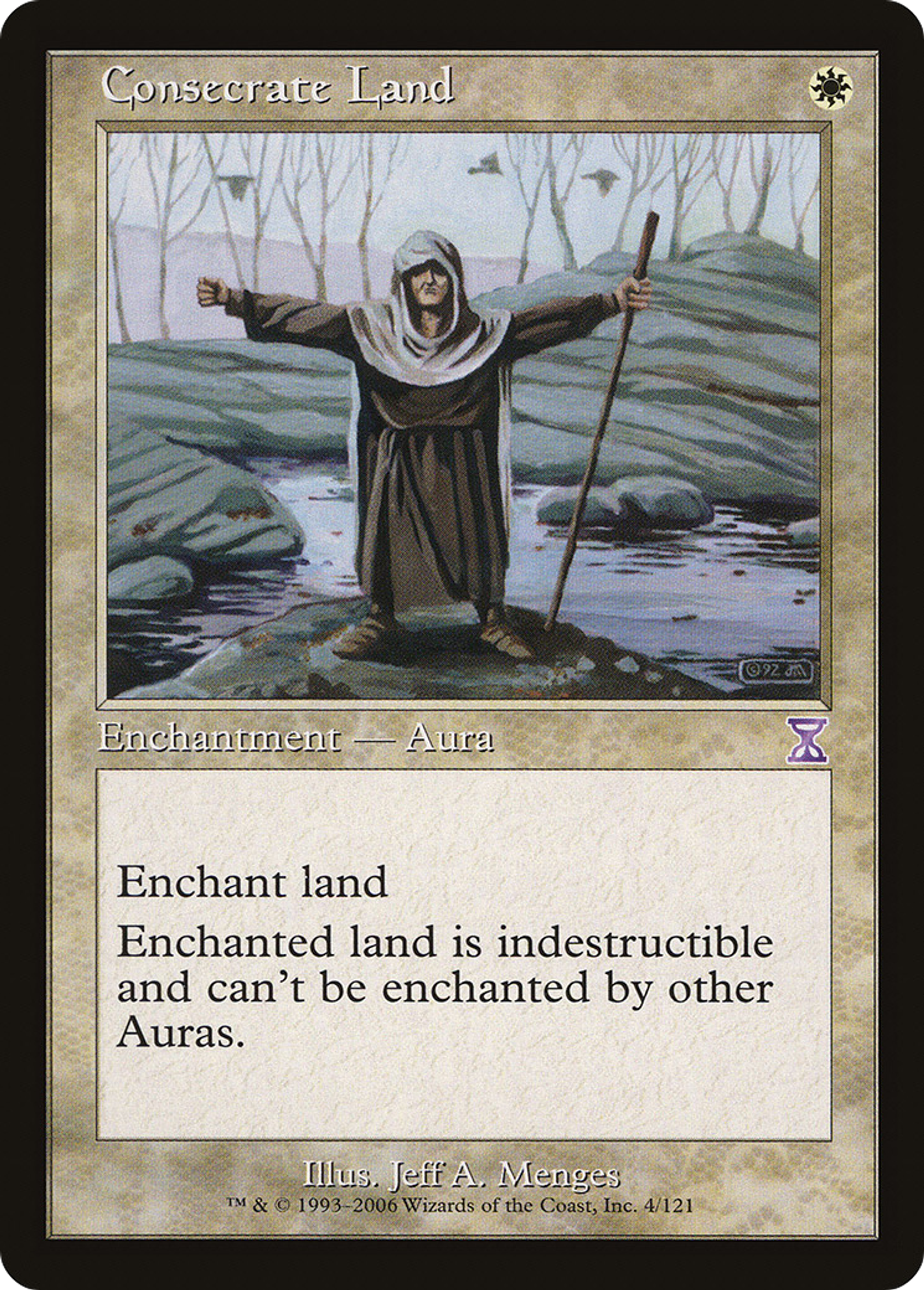 Consecrate Land — Time Spiral Timeshifted — Magic: The Gathering