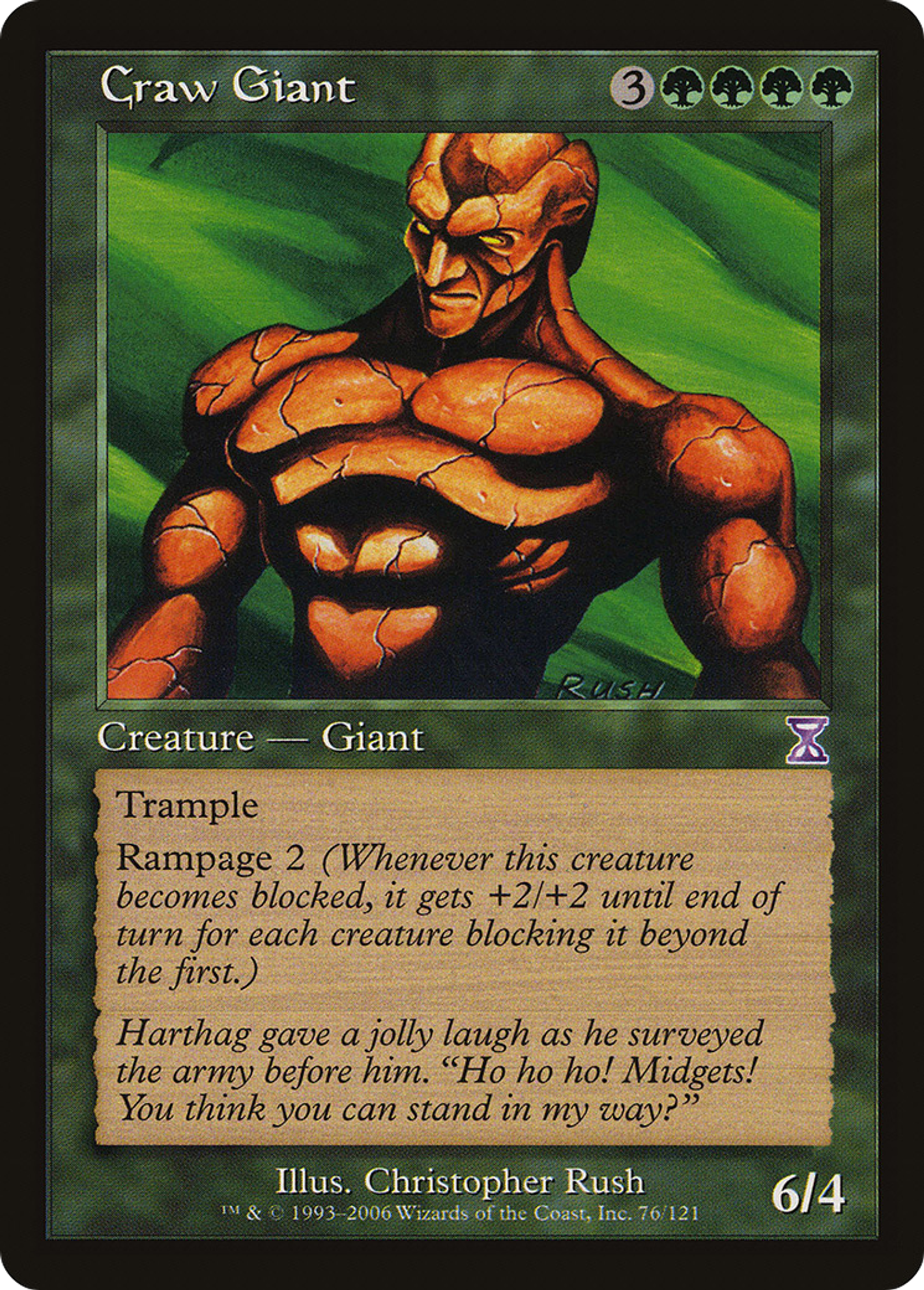 Craw Giant — Time Spiral Timeshifted — Magic: The Gathering