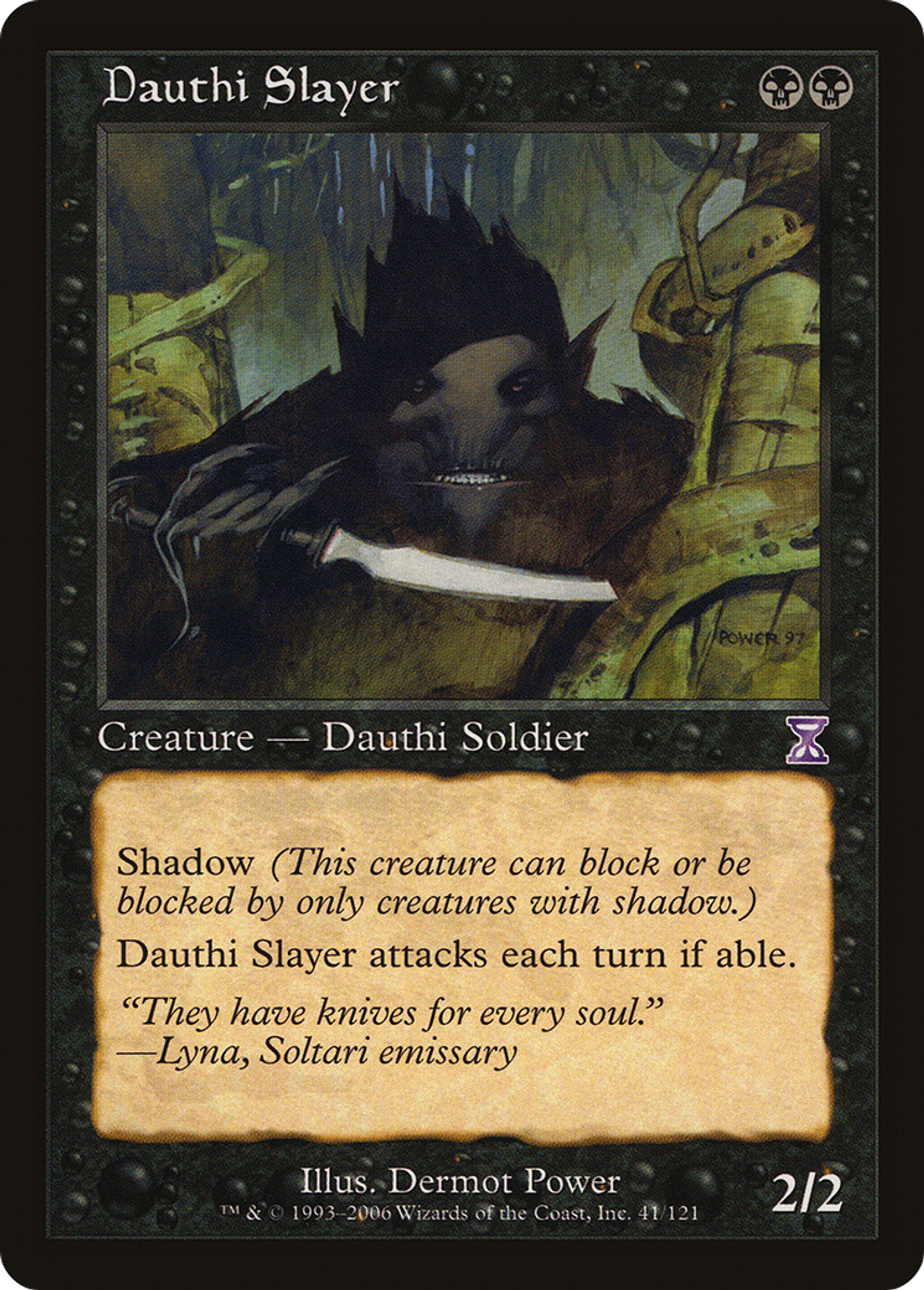 Dauthi Slayer — Time Spiral Timeshifted — Magic: The Gathering