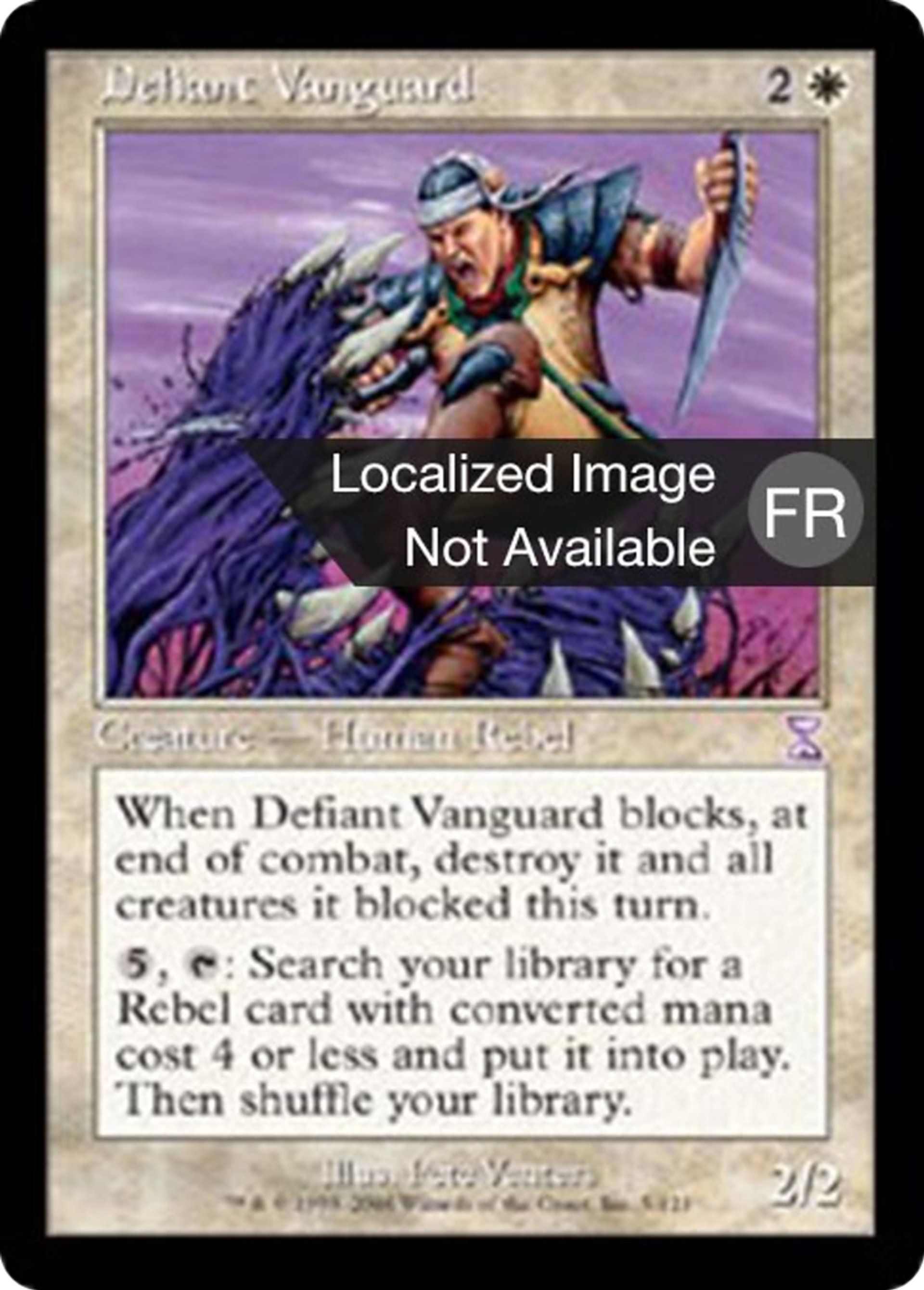 Avant-garde provocante — Time Spiral Timeshifted — Magic: The Gathering