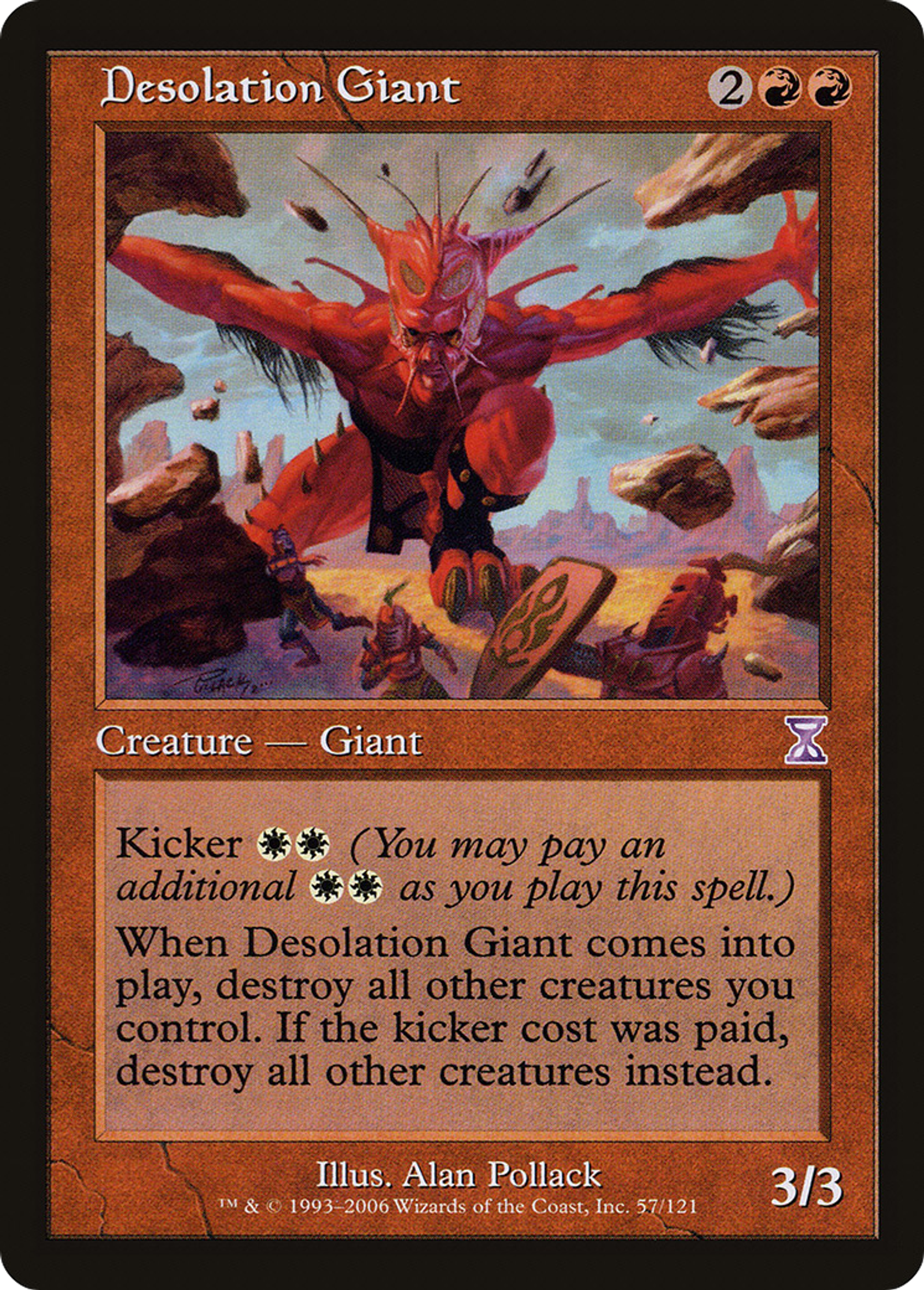 Desolation Giant — Time Spiral Timeshifted — Magic: The Gathering