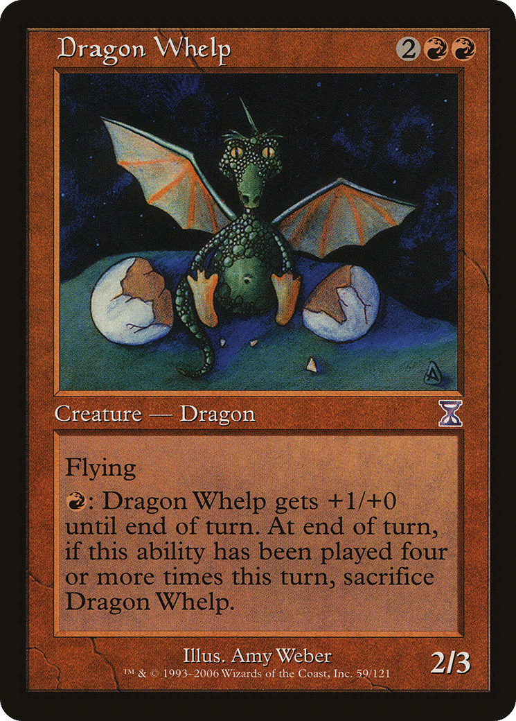 Dragon Whelp — Time Spiral Timeshifted — Magic: The Gathering