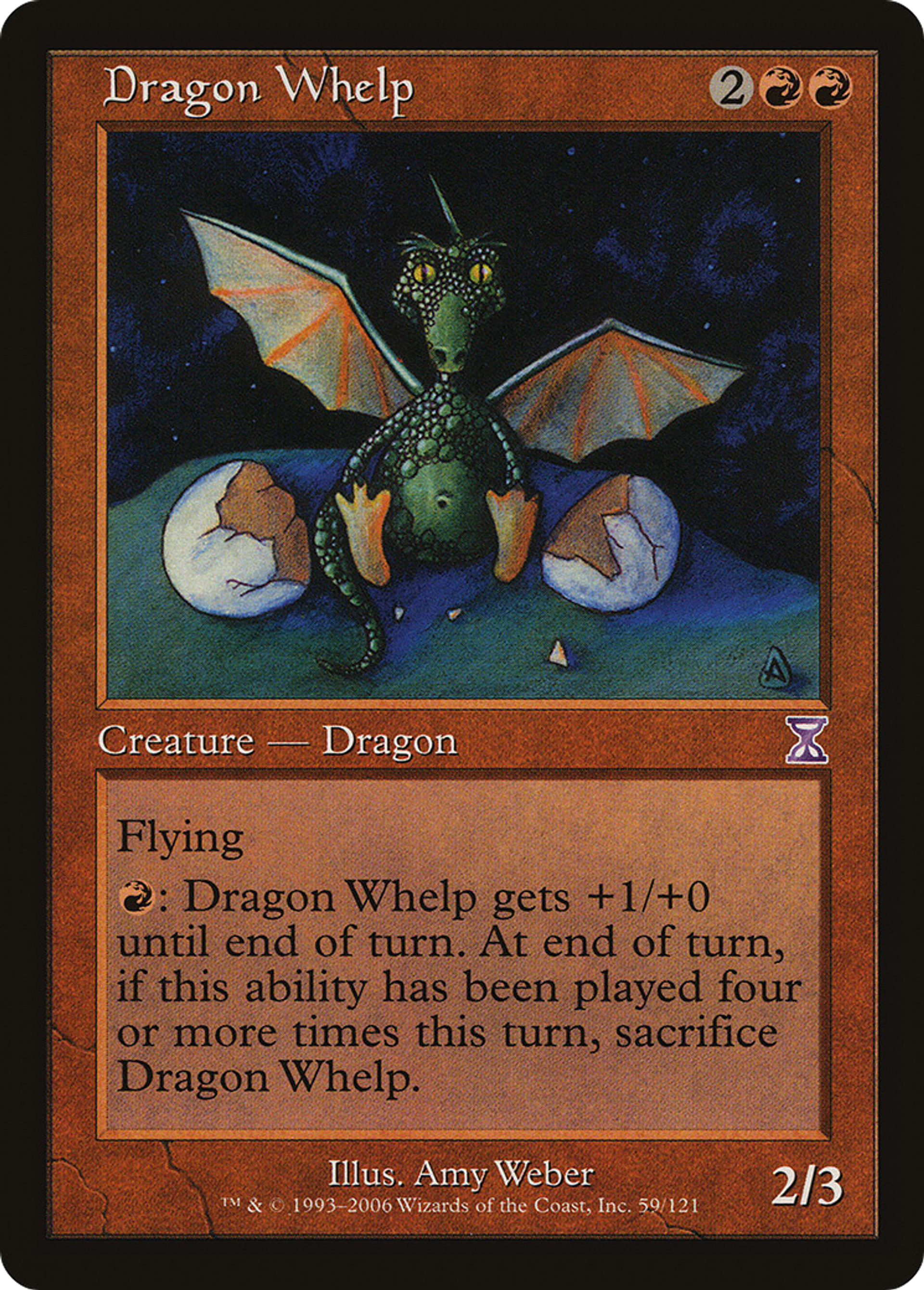 Dragon Whelp — Time Spiral Timeshifted — Magic: The Gathering