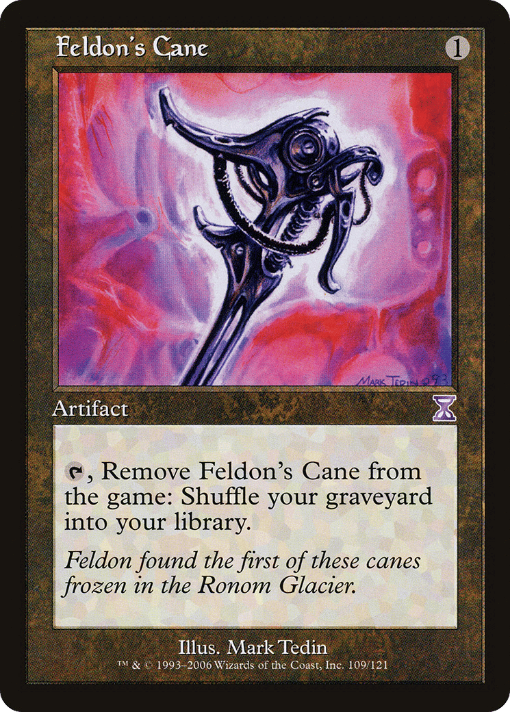 Feldon's Cane — Time Spiral Timeshifted — Magic: The Gathering