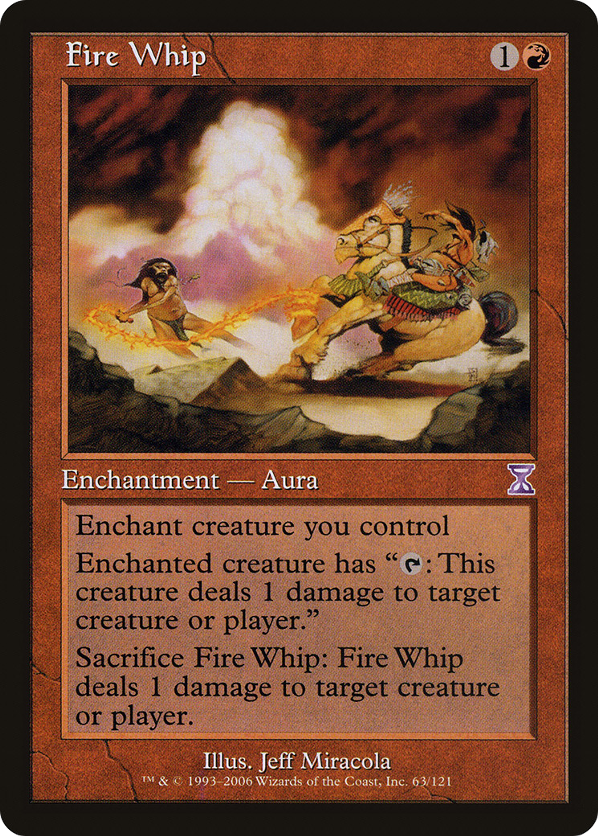 Fouet de feu — Time Spiral Timeshifted — Magic: The Gathering