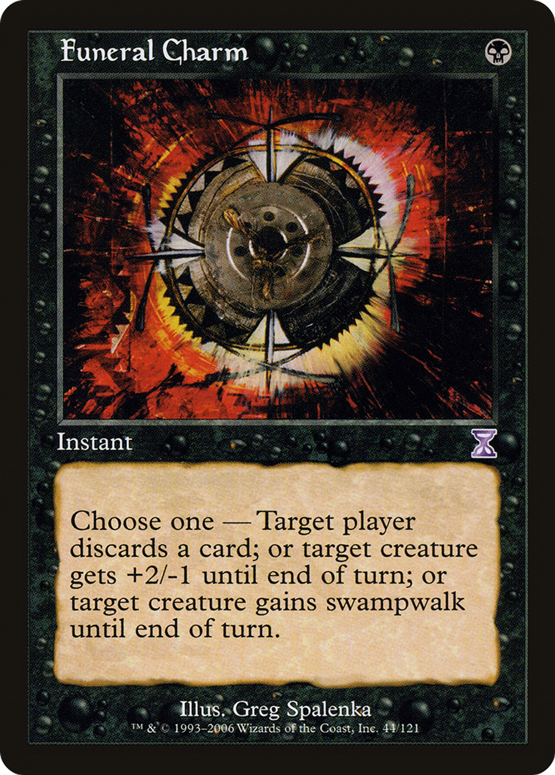 Funeral Charm — Time Spiral Timeshifted — Magic: The Gathering