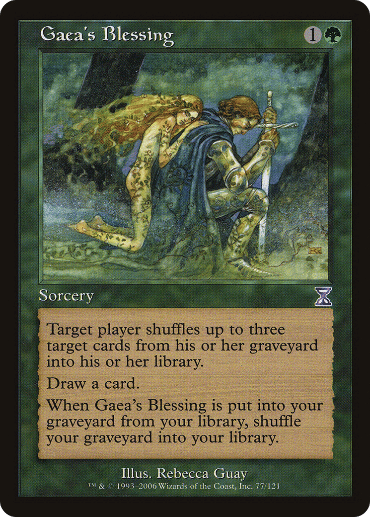 Gaea's Blessing — Time Spiral Timeshifted — Magic: The Gathering
