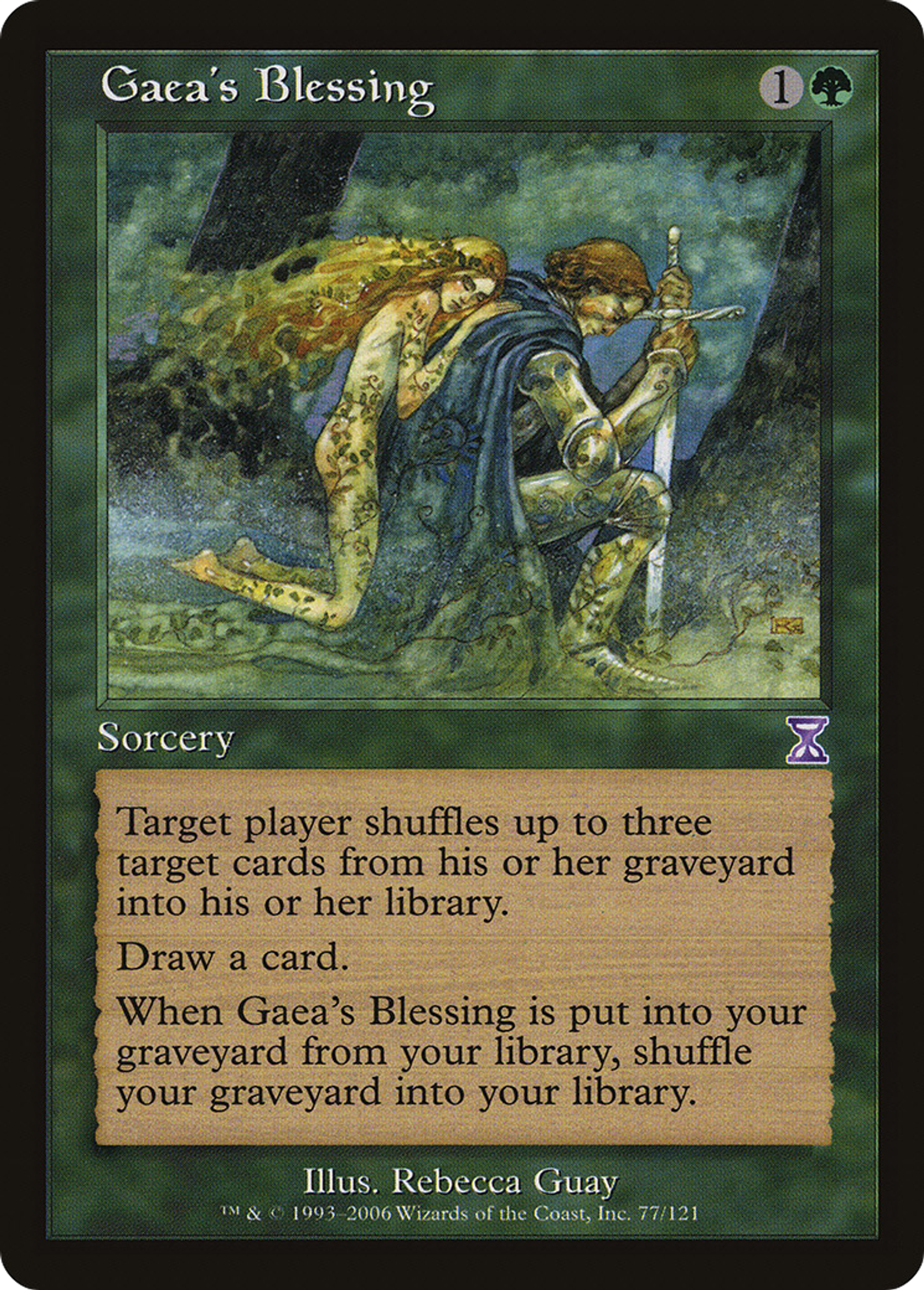 Gaea's Blessing — Time Spiral Timeshifted — Magic: The Gathering
