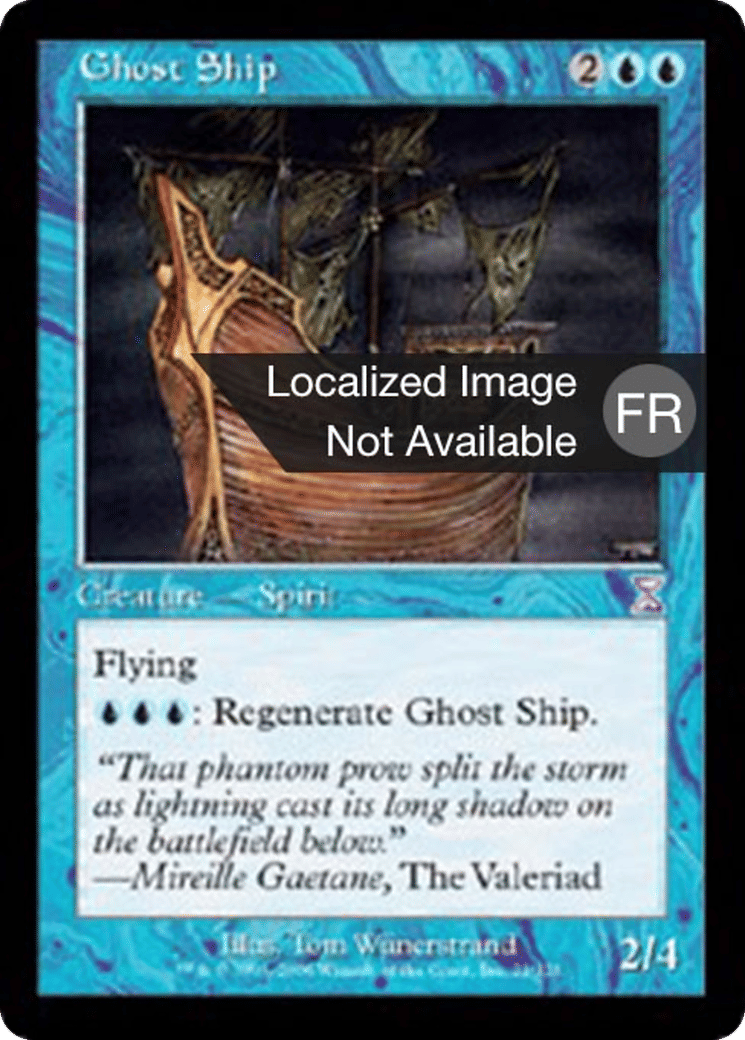 Navire fantôme — Time Spiral Timeshifted — Magic: The Gathering