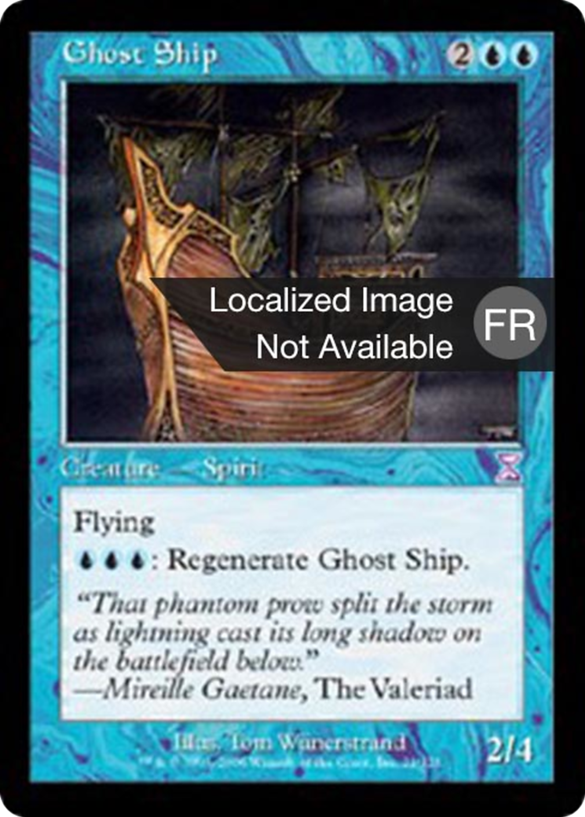 Navire fantôme — Time Spiral Timeshifted — Magic: The Gathering