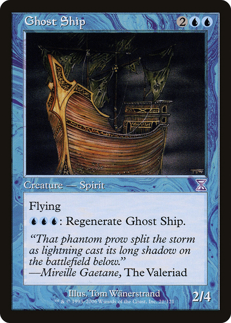 Ghost Ship — Time Spiral Timeshifted — Magic: The Gathering