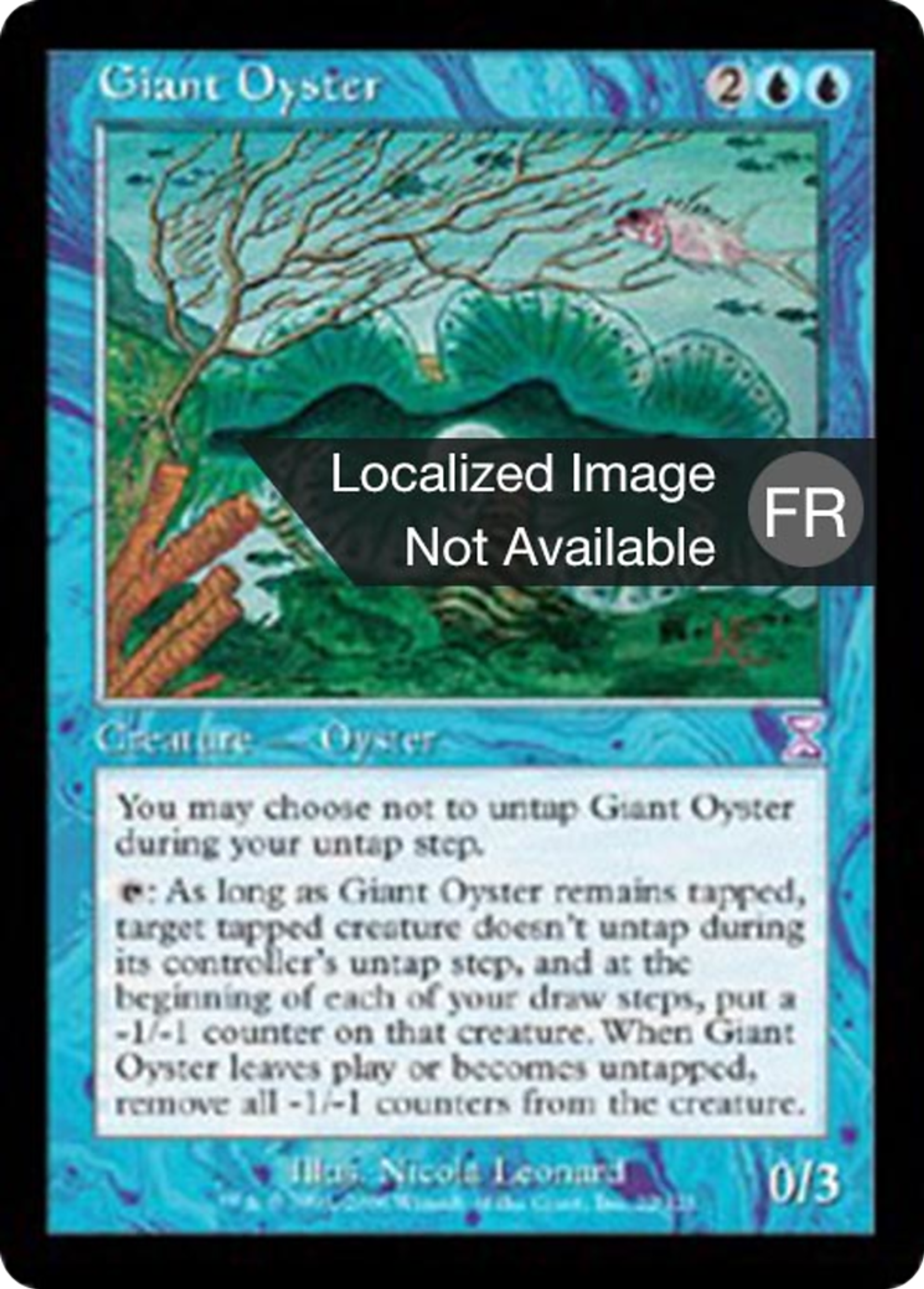 Huître géante — Time Spiral Timeshifted — Magic: The Gathering