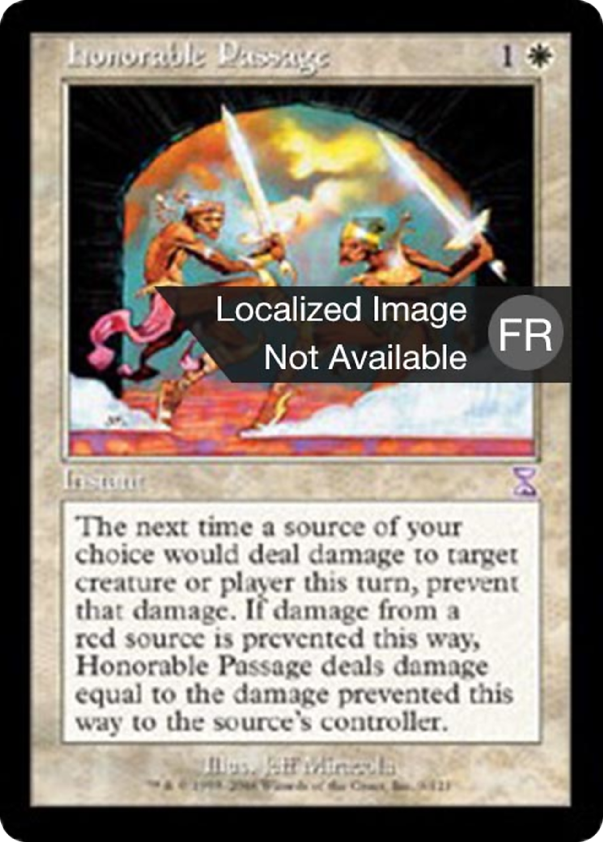 Passage honorable — Time Spiral Timeshifted — Magic: The Gathering
