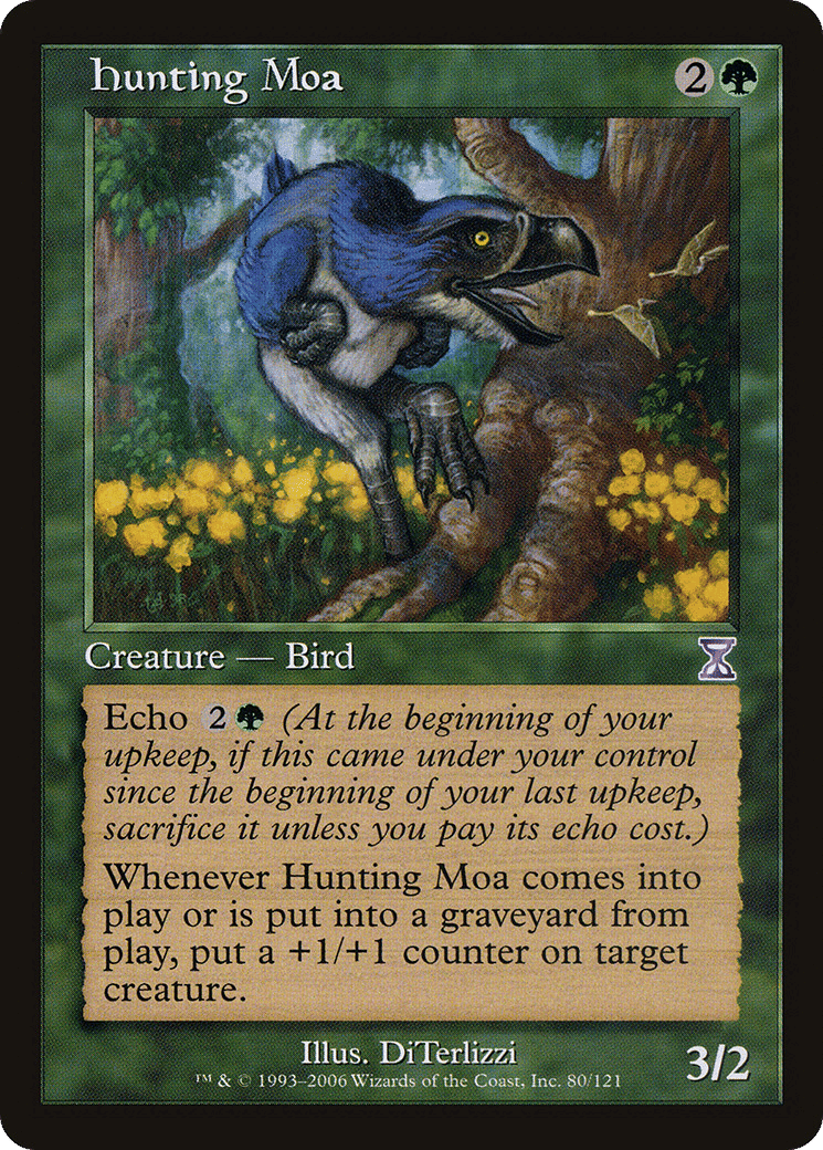 Hunting Moa — Time Spiral Timeshifted — Magic: The Gathering